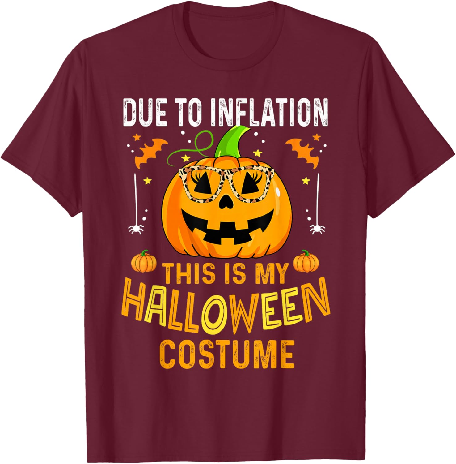 Funny Pumpkin Halloween T-Shirt for Men and Women - Spooky 2025 Costume - 4