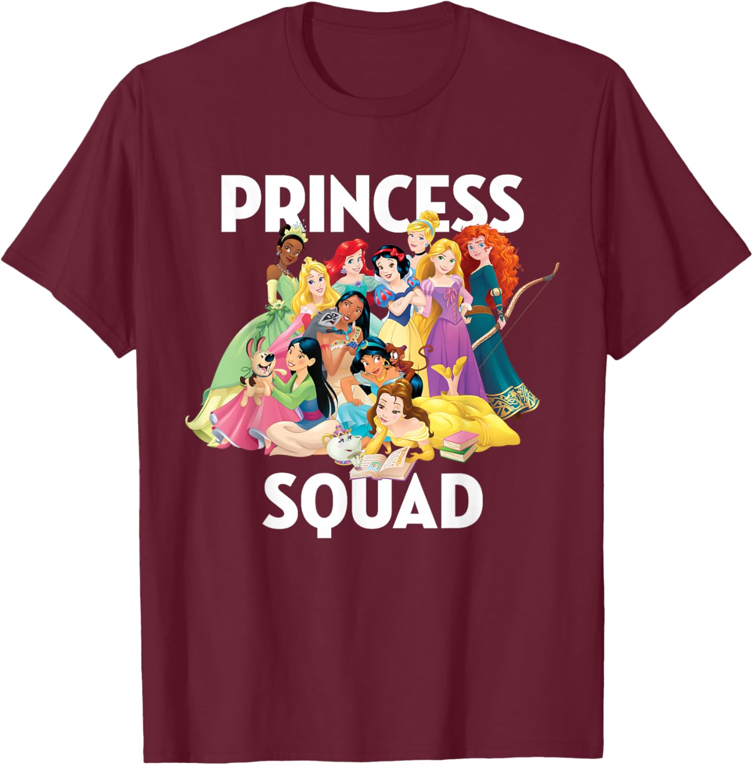 Disney Princess Squad T-Shirt for Kids Stylish Fun Apparel - 22