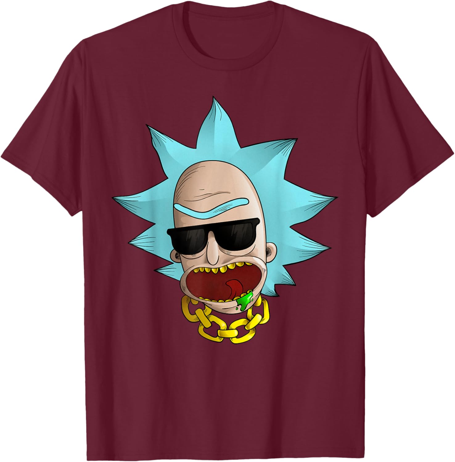Mademark x Rick and Morty Cool Chained Reaction T-Shirt for Fans - 9