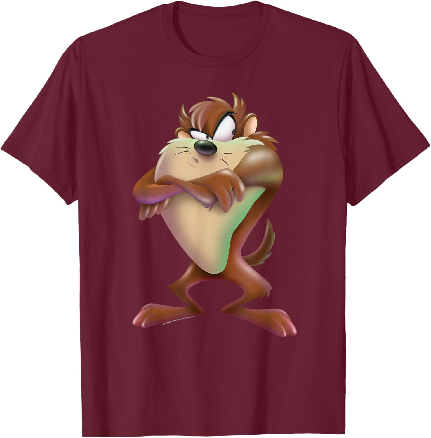 Looney Tunes Tazmanian Devil Airbrushed T-Shirt for Fun Fashion Lovers - 2