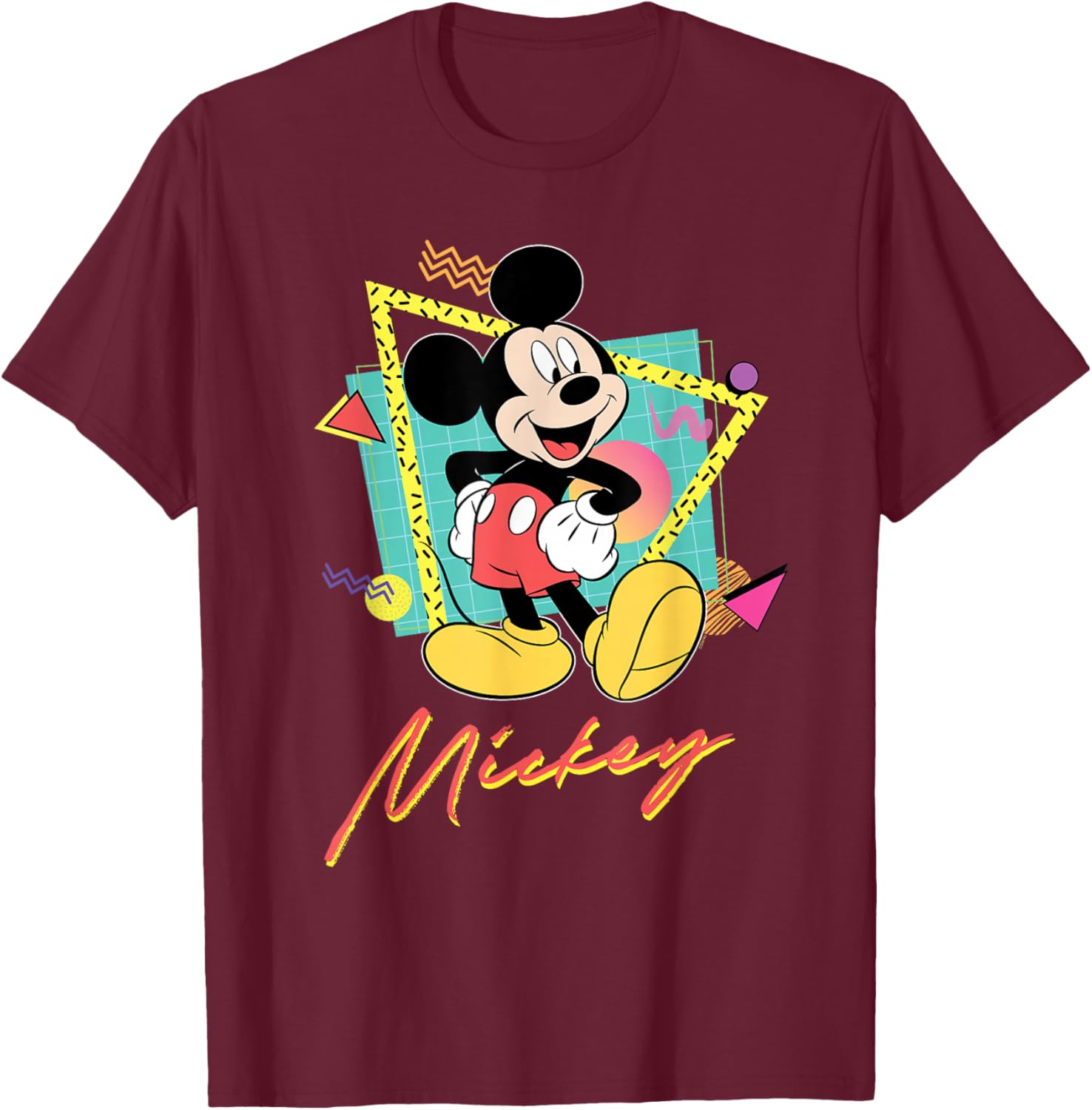 Disney Mickey Mouse Retro 90s Couples Matching Valentine's T-Shirt - 12