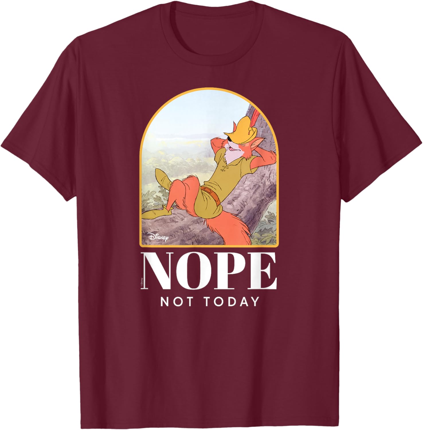 Robin Hood Nope Not Today T-Shirt Cool Graphic Tee for Fun Outfits - 9