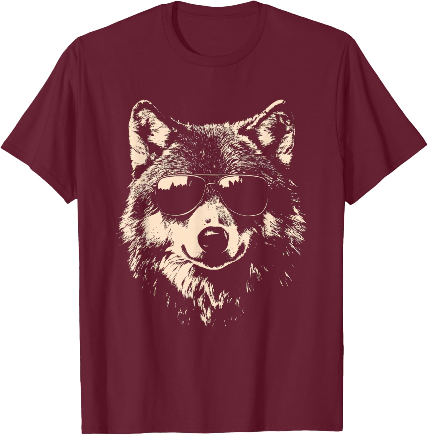 Funny Wolf Rock and Roll T-Shirt for Music Lovers and Wolf Fans - 10