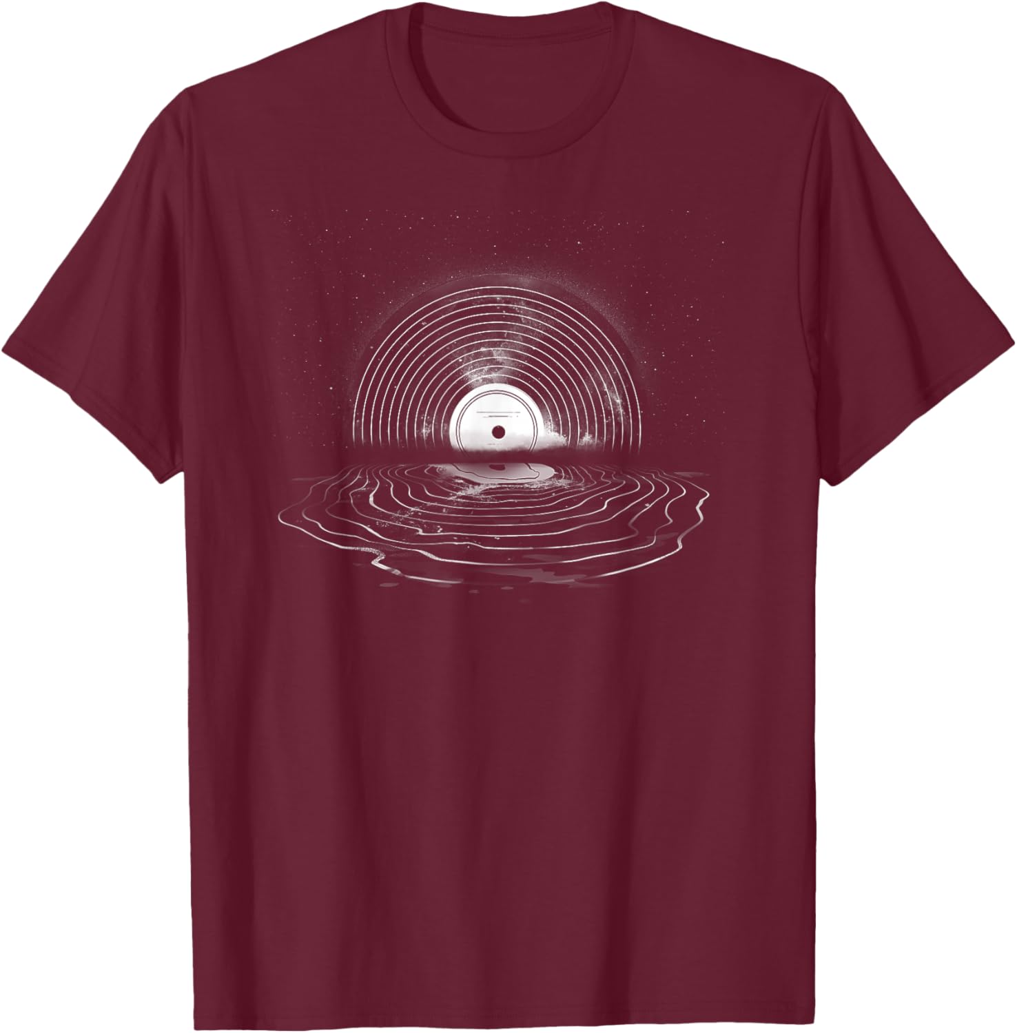 Vinyl Moon T-Shirt for Music Lovers - Perfect for Record Collectors - 12