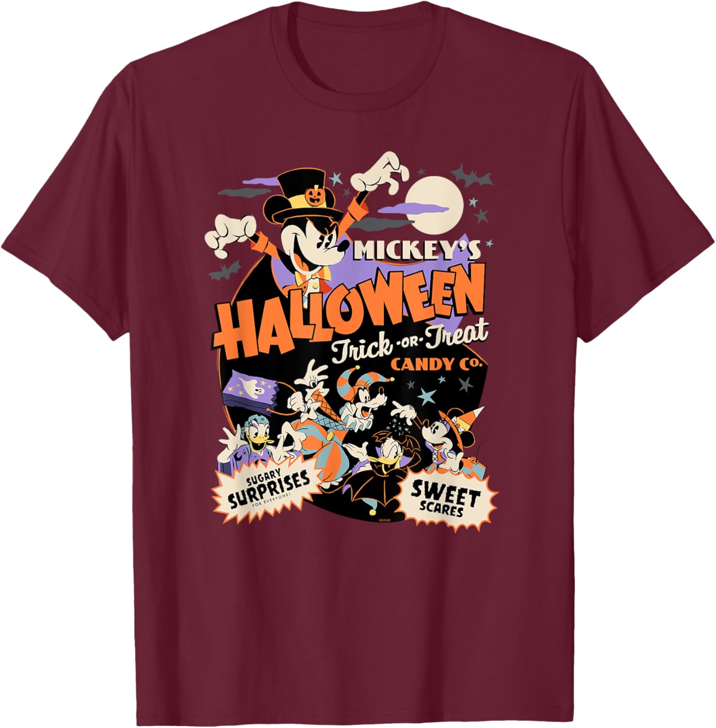 Disney Mickey Halloween Trick or Treat Candy Co T-Shirt for Kids - 14