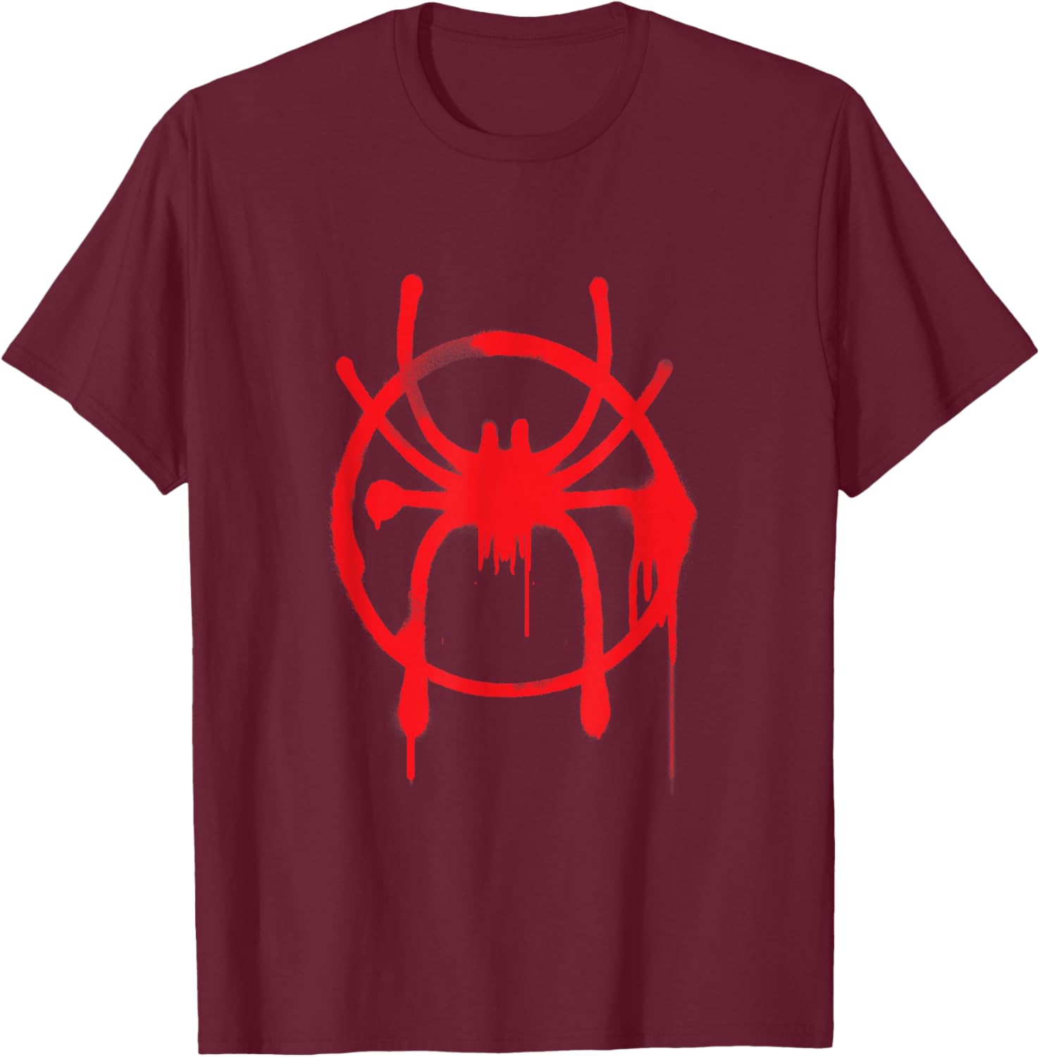 Marvel Spider-Man Into the Spider-Verse Red Icon T-Shirt for Fans - 19