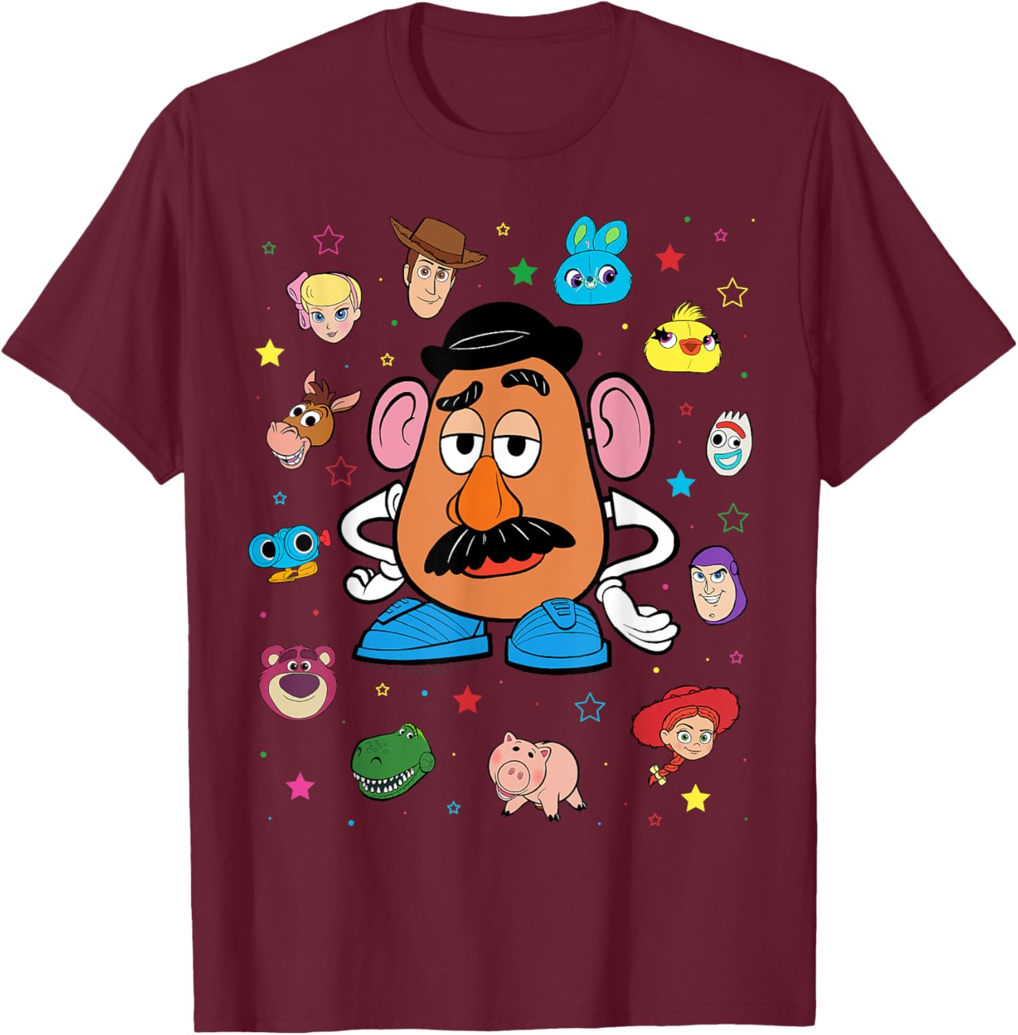 Disney Pixar Toy Story Mr. Potato Head Costume T-Shirt for Fun Dress Up - 23
