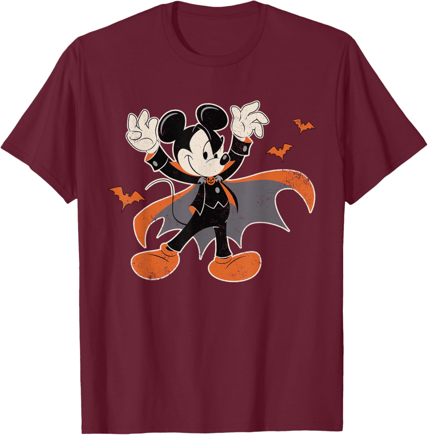 Disney Mickey Mouse Spooky Dracula Costume Halloween T-Shirt for Kids - 7