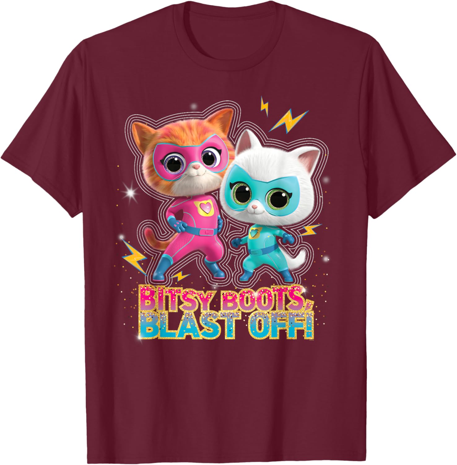 Disney Junior SuperKitties Ginny and Bitsy Blast Off T-Shirt for Kids - 24