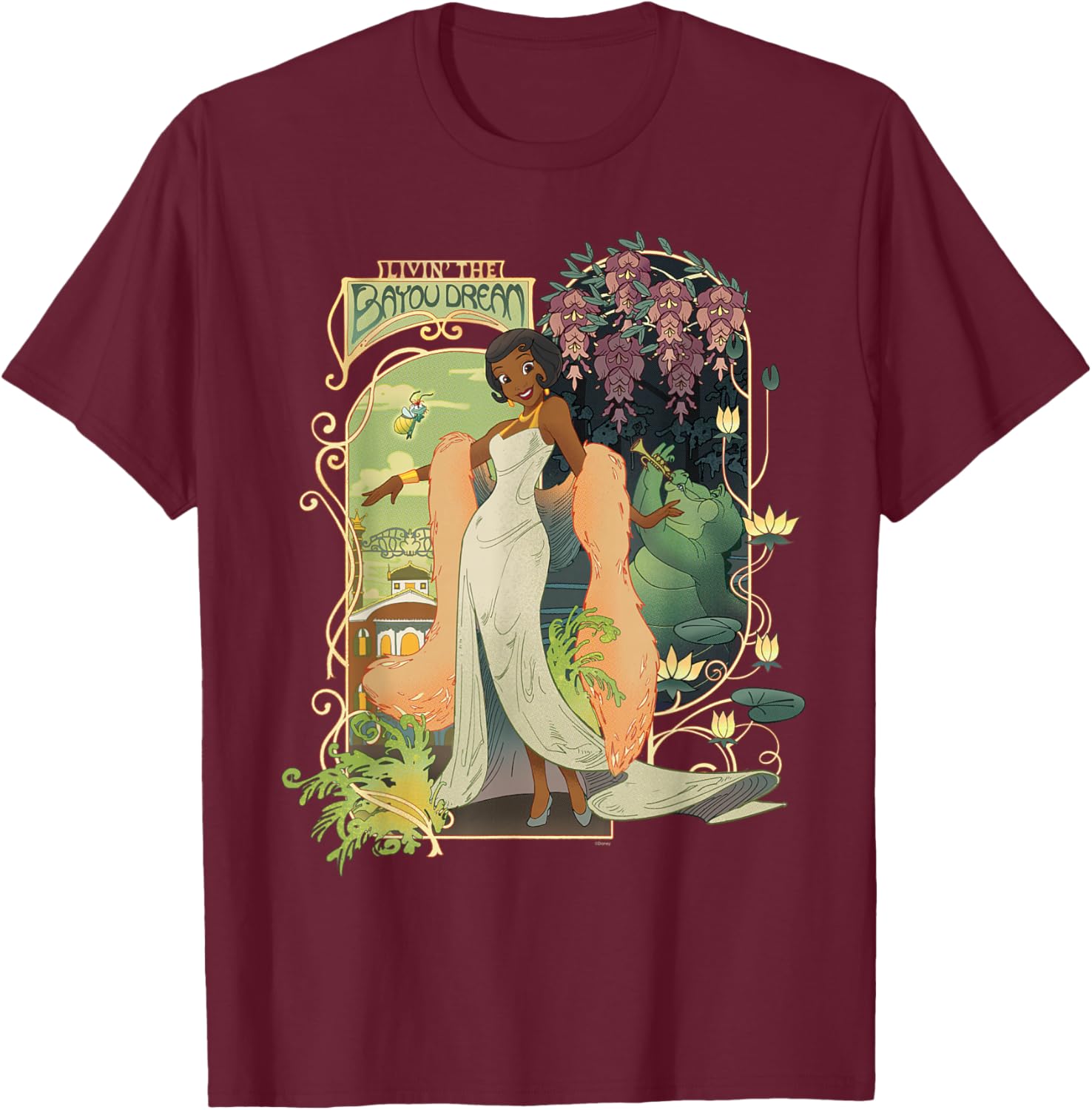 Disney Princess Tiana Livin' the Bayou Dream T-Shirt for Kids and Adults - 20