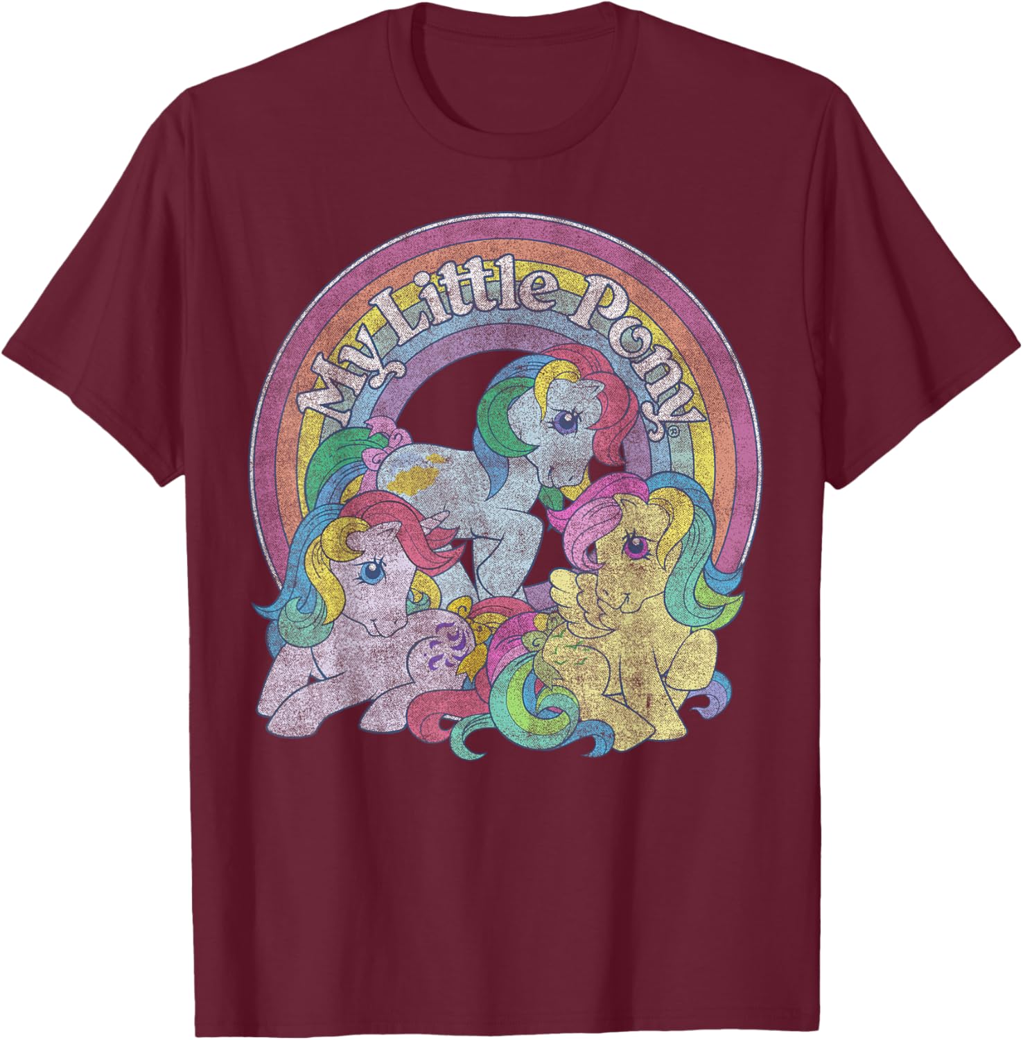 My Little Pony Windy Sunlight Skydancer Rainbow Logo T-Shirt for Kids - 3