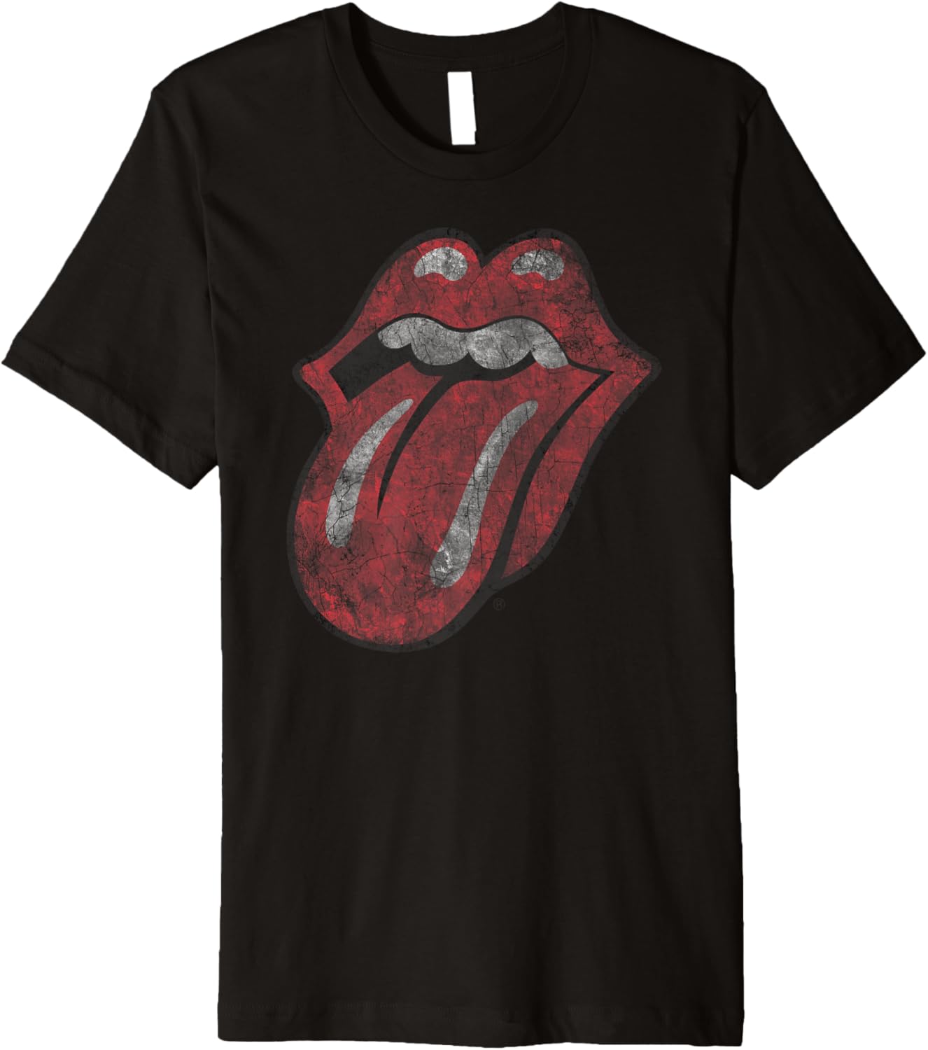 The Rolling Stones Distressed Tongue T-Shirt for Music Lovers - 5