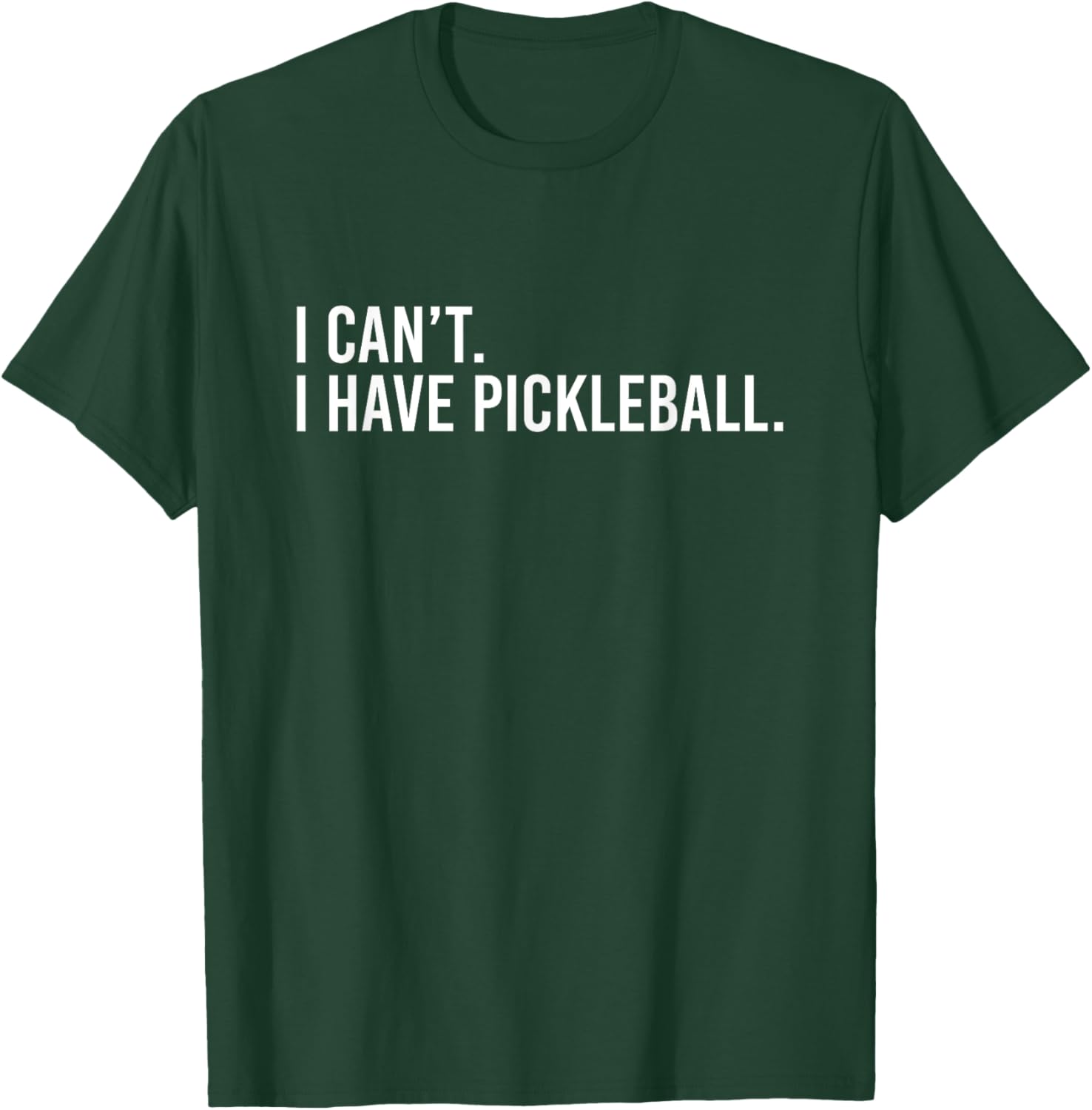 Cool Pickleball Coach T-Shirt I Can't I Have Pickleball Apparel - 15