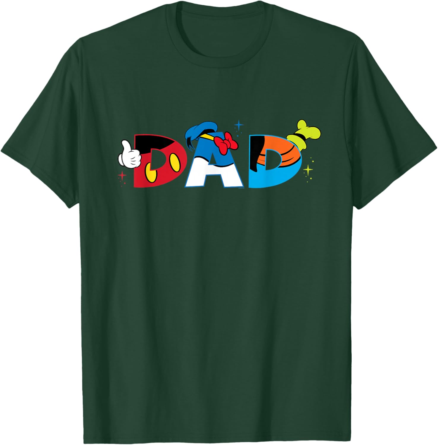 Mickey Mouse and Friends Dad T-Shirt Perfect for Father's Day Gifts - 4