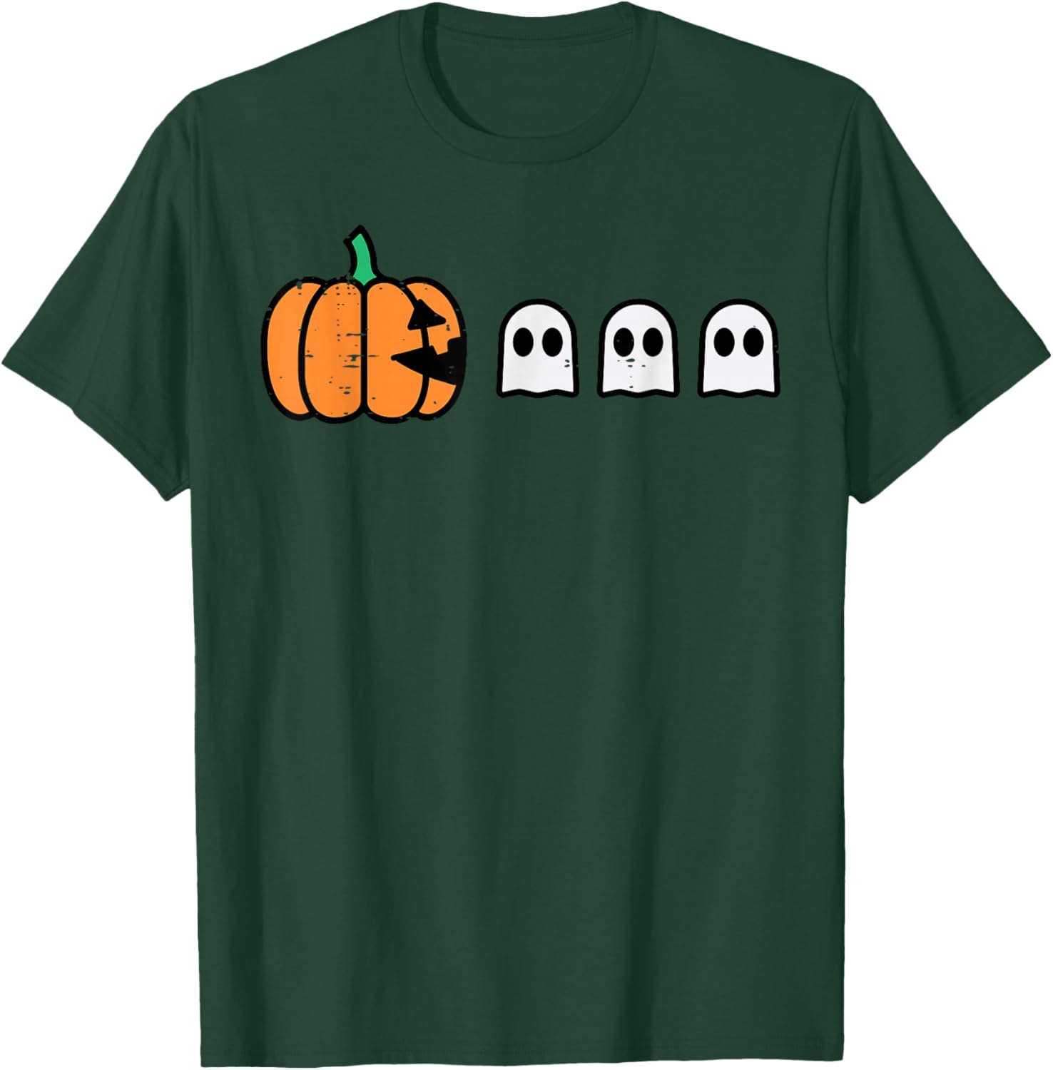 Halloween Gamer Pumpkin Ghost T-Shirt for Men Boys and Kids - 12