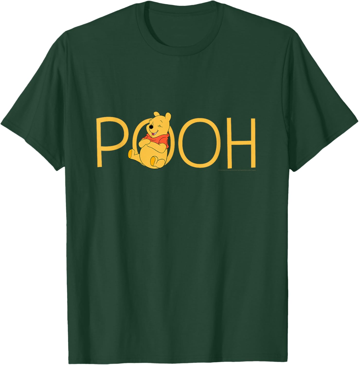 Disney Winnie the Pooh Classic Lettering T-Shirt for Kids and Adults - 20