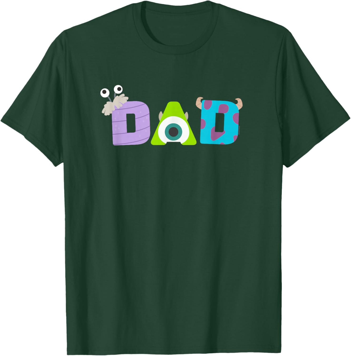 Monsters Inc Dad Father's Day T-Shirt Fun Gift for Dads and Fans - 2