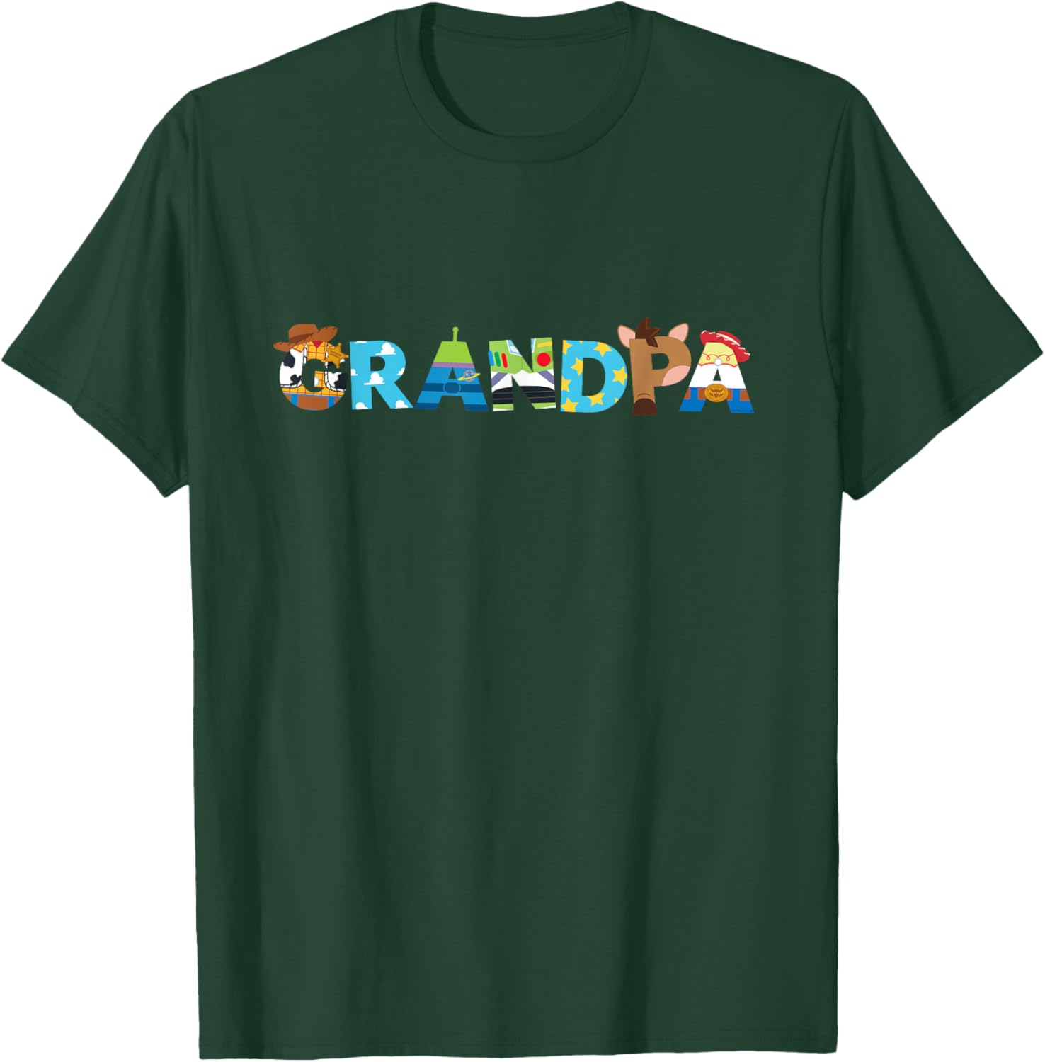 Toy Story Grandpa Family Trip Birthday T-Shirt for Kids and Adults - 9