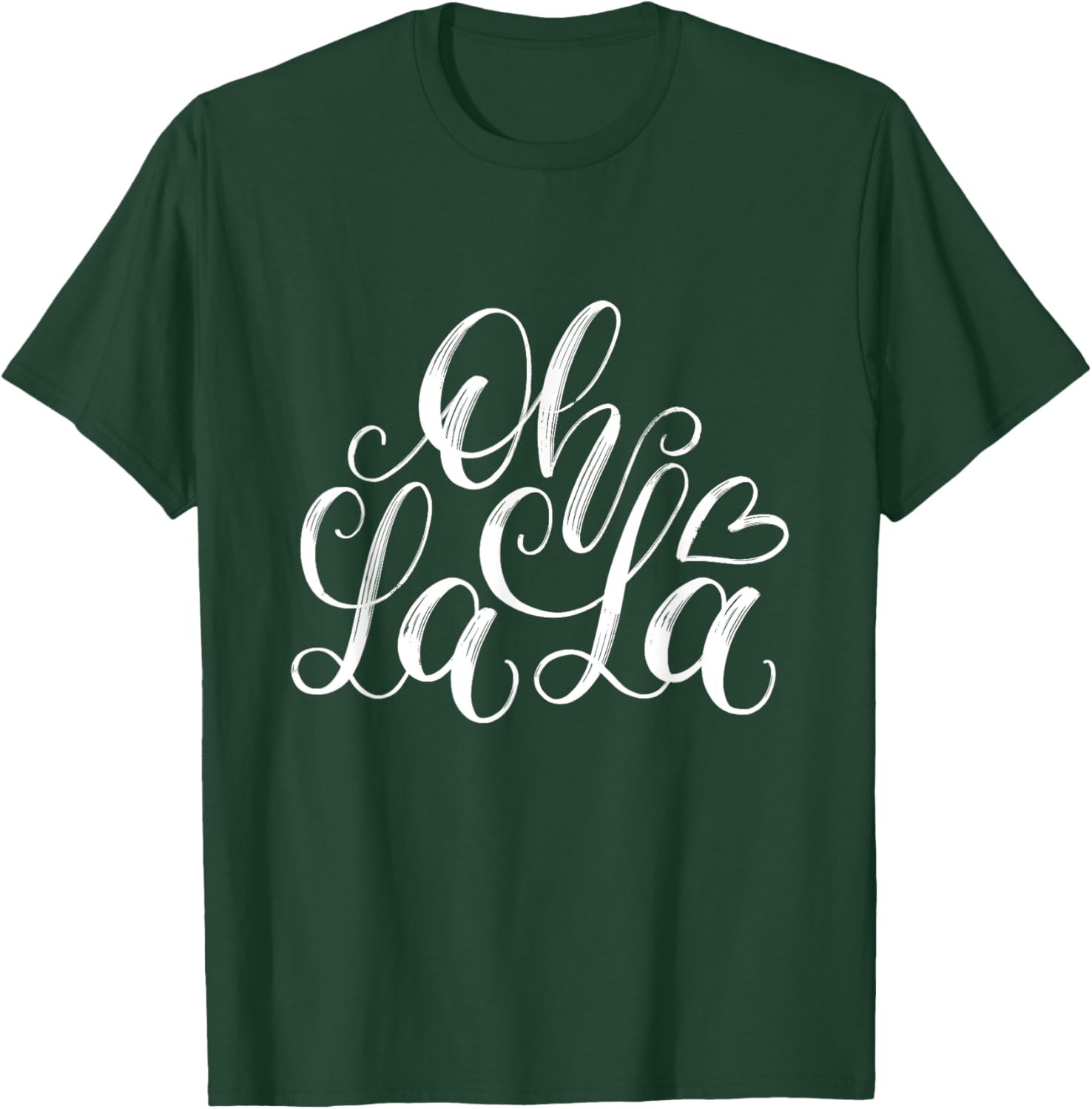 Oh La La French Novelty Graphic Tees Stylish T-Shirt for Fun Fashion - 25