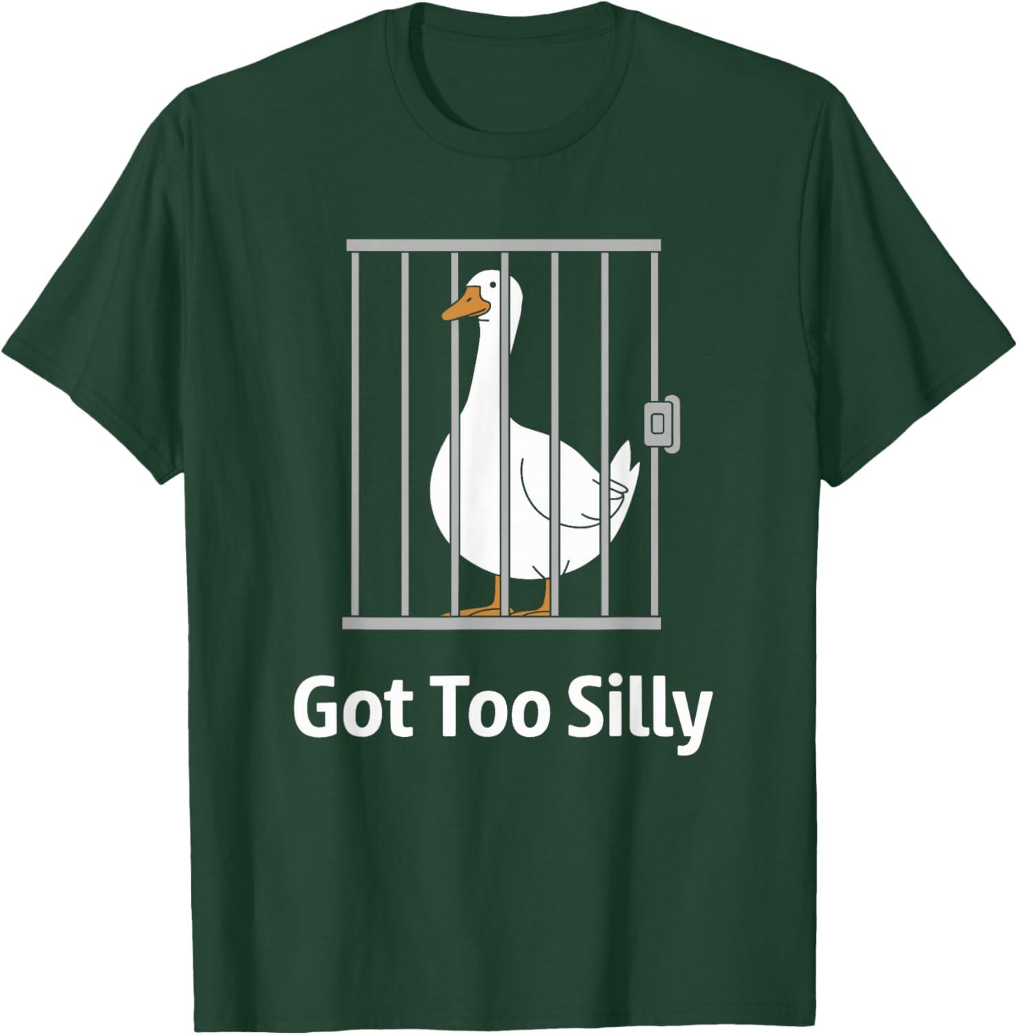 Funny Goose Pun T-Shirt for Animal Lovers – Got Too Silly Humor Shirt - 16