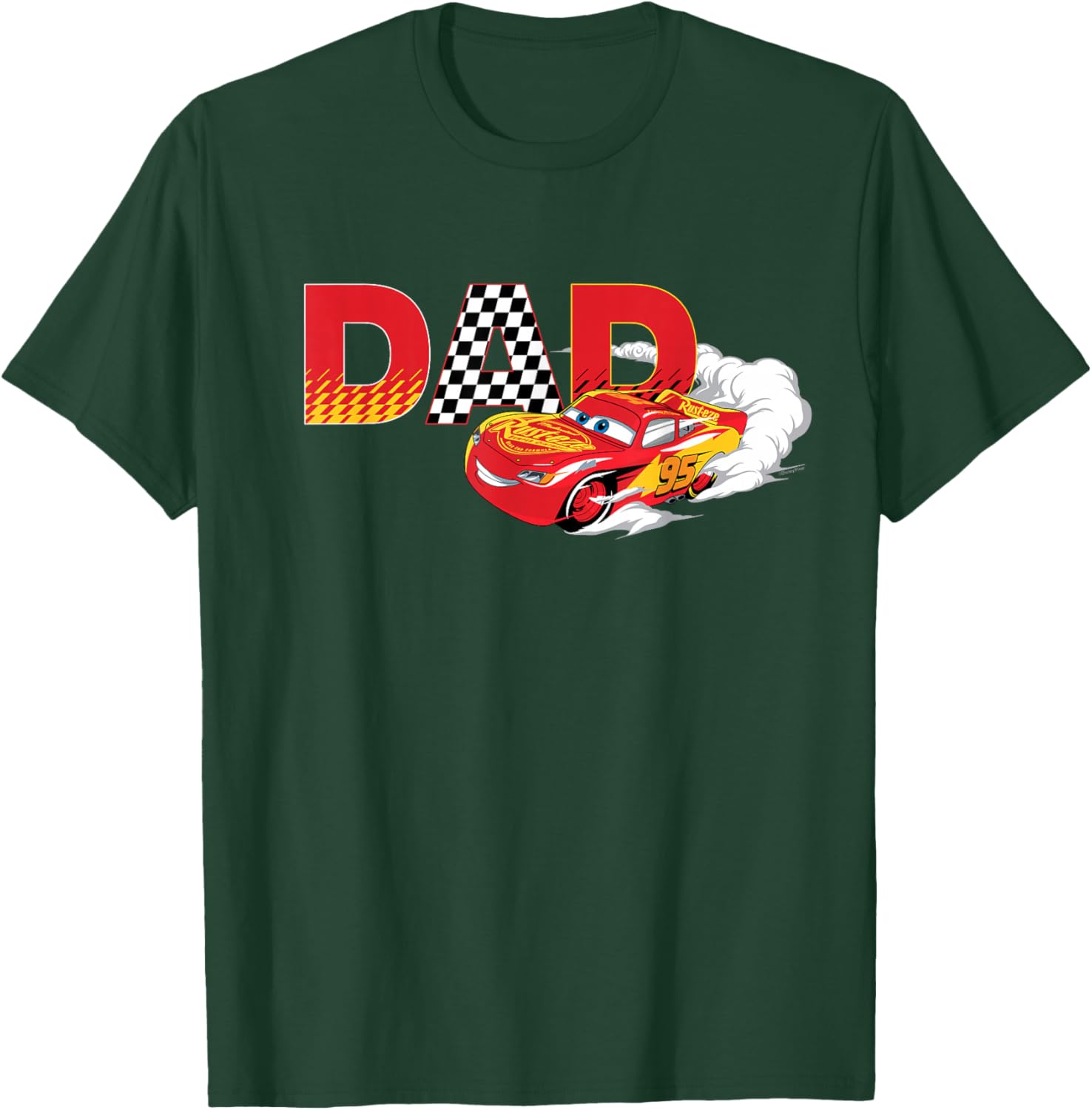 Disney Pixar Cars Dad Birthday Gift Father's Day T-Shirt for Him - 7