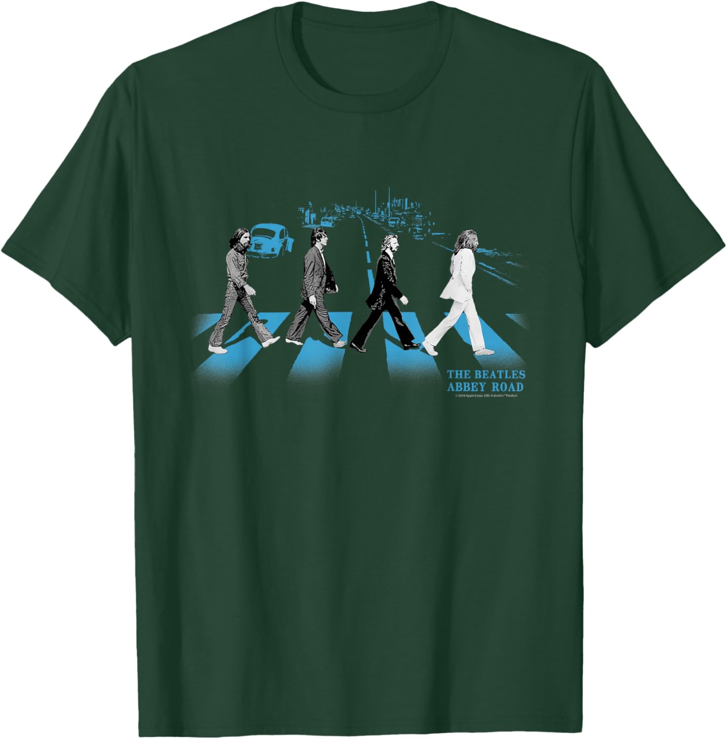 Beatles Abbey Road Street Blues T-Shirt - Stylish Music Apparel for Fans - 12