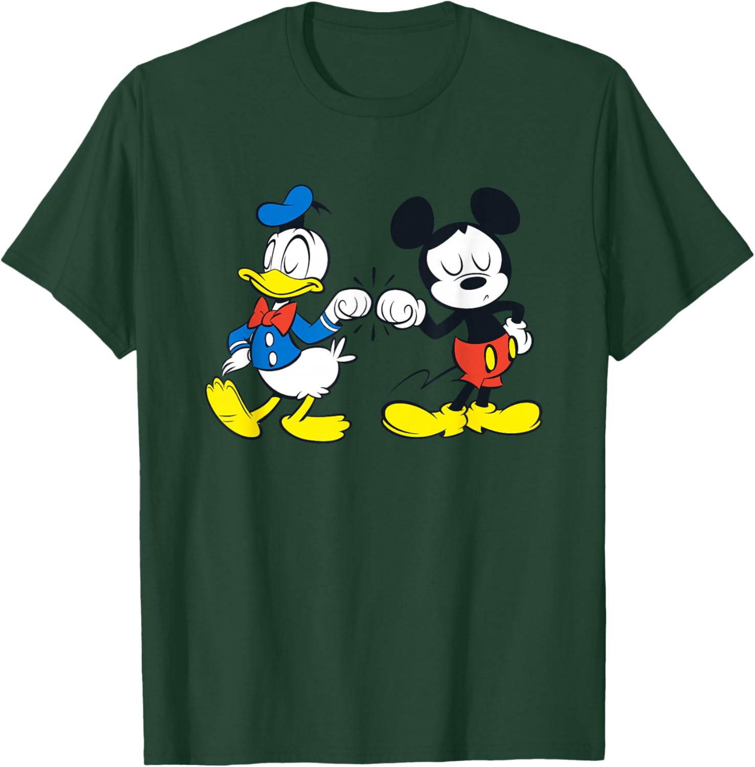 Disney Mickey Mouse and Donald Duck Best Friends T-Shirt for Fun Style - 16