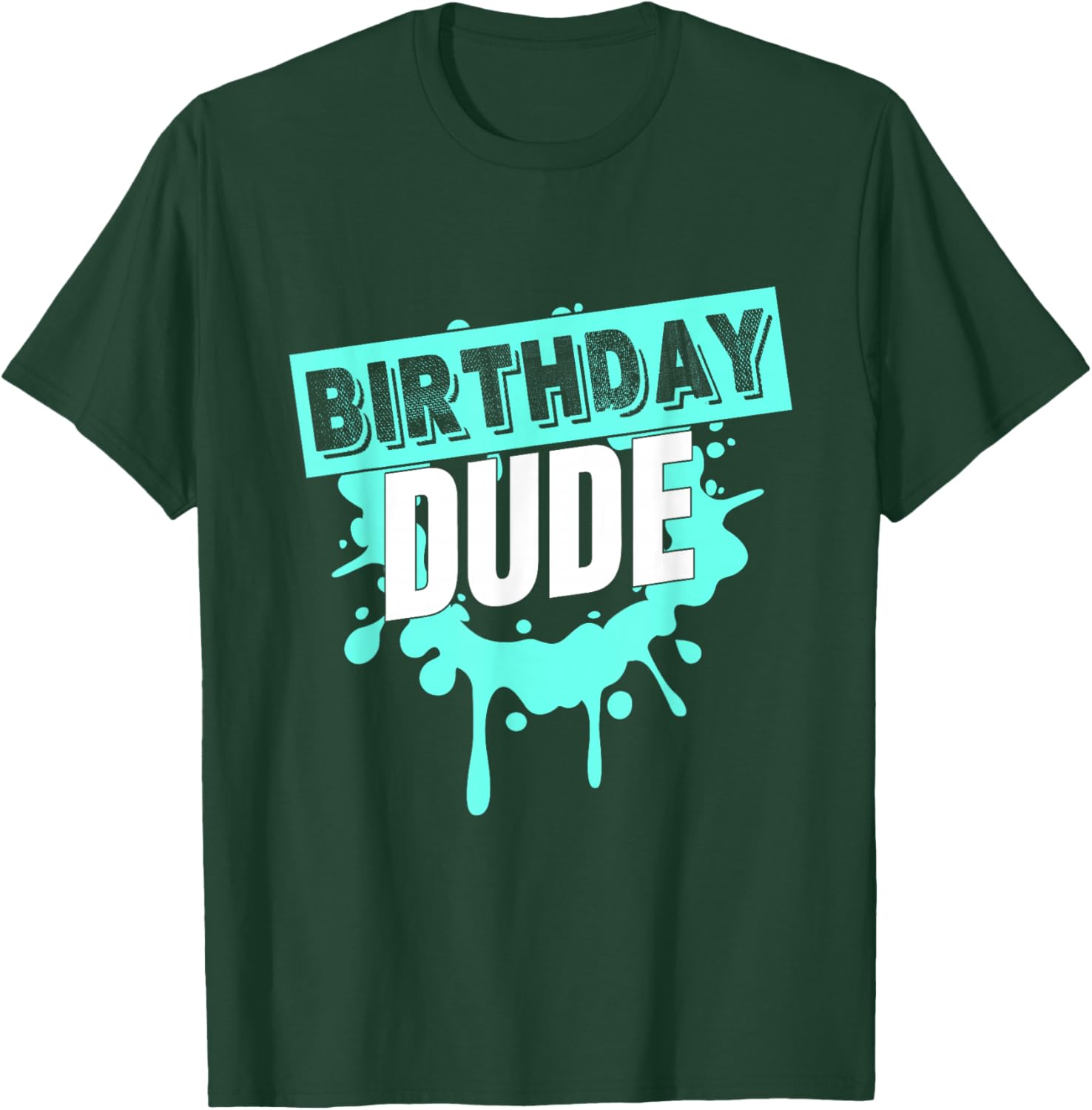Birthday Dude Graphic Novelty T-Shirt for Boys - Fun Gift Idea - 7