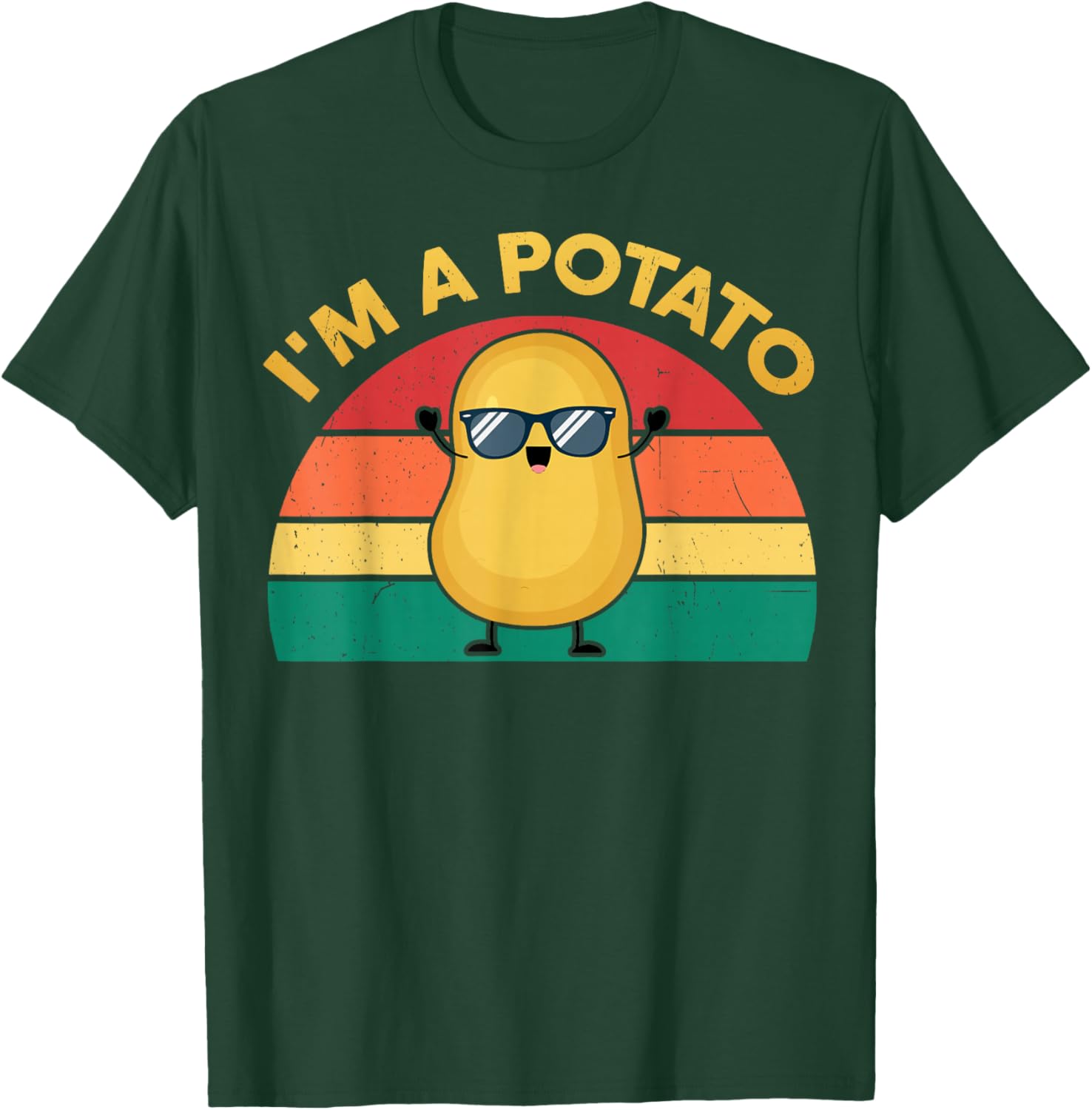 Funny I'm A Potato T-Shirt for Kids - Cute Graphic Tee for Boys and Girls - 15