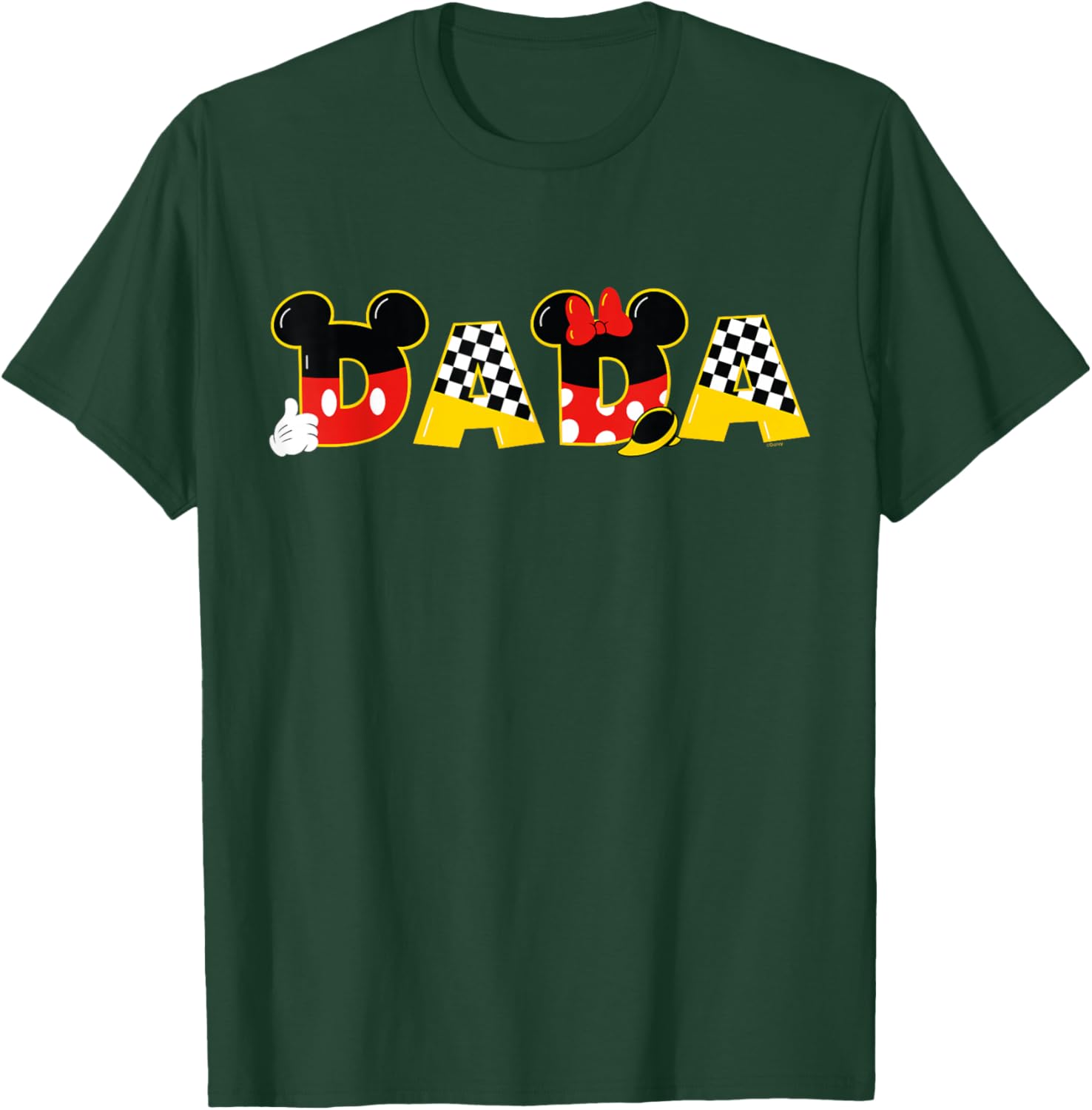 Disney Mickey Minnie Dada T-Shirt Perfect for Father's Day and Family Trips - 5