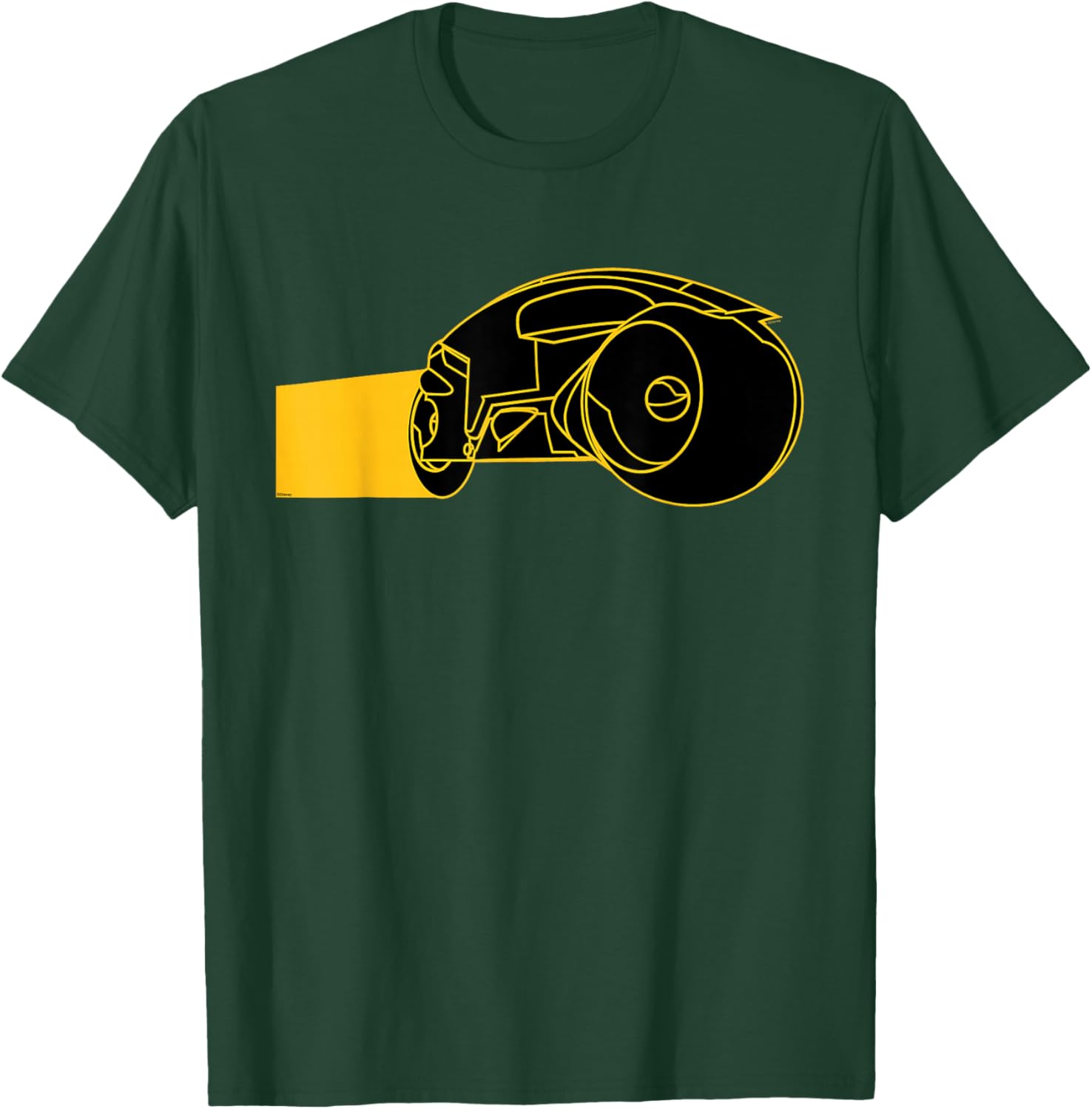 Disney TRON Vintage 1982 Light Cycle Graphic T-Shirt for Fans - 2