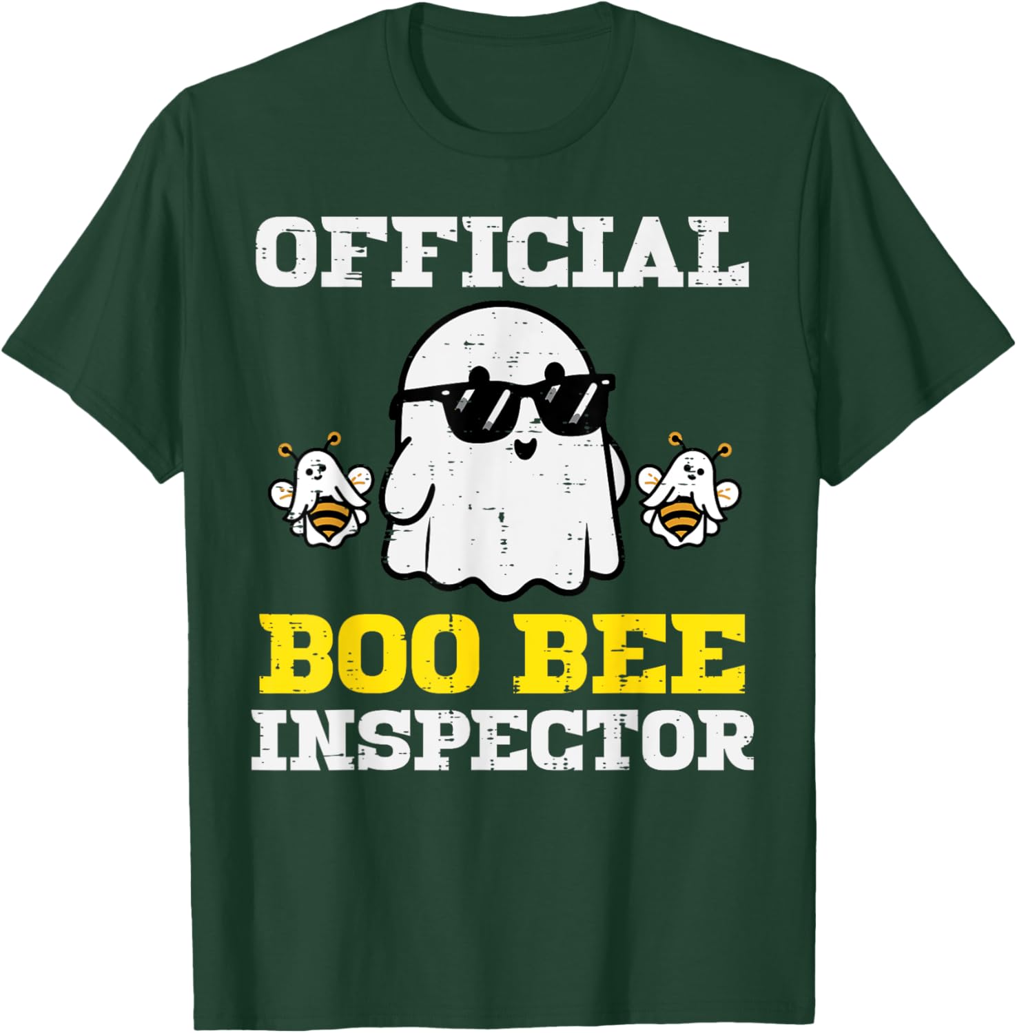 Halloween Boo Bee Inspector Funny Costume Tee for Men and Women - 15