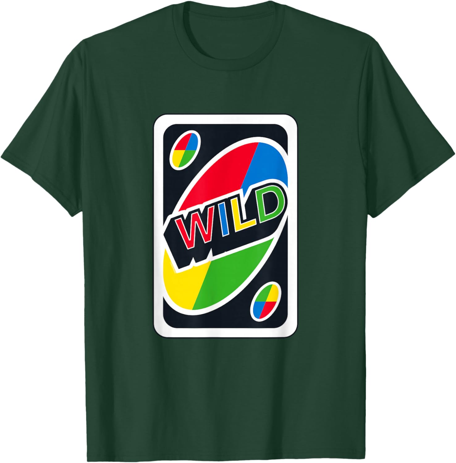 UNO Wild Card T-Shirt Fun Graphic Tee for Gamers and Casual Wear - 16