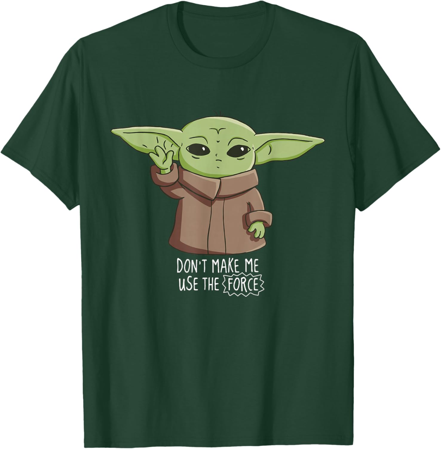Mandalorian The Child Don't Make Me Use The Force T-Shirt for Fans - 11