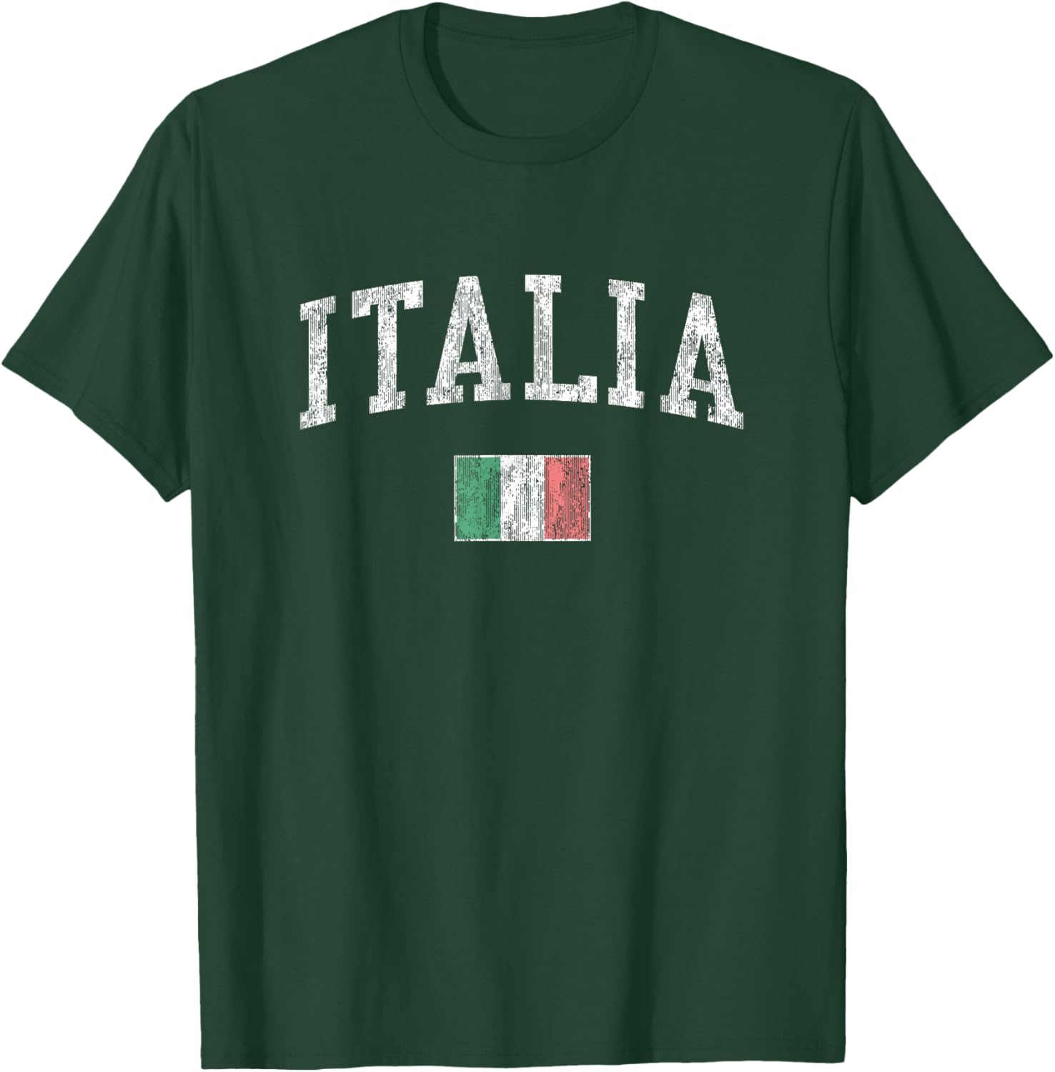 Vintage Italy T-Shirt with Italian Flag for Sports Fans and Travelers - 3