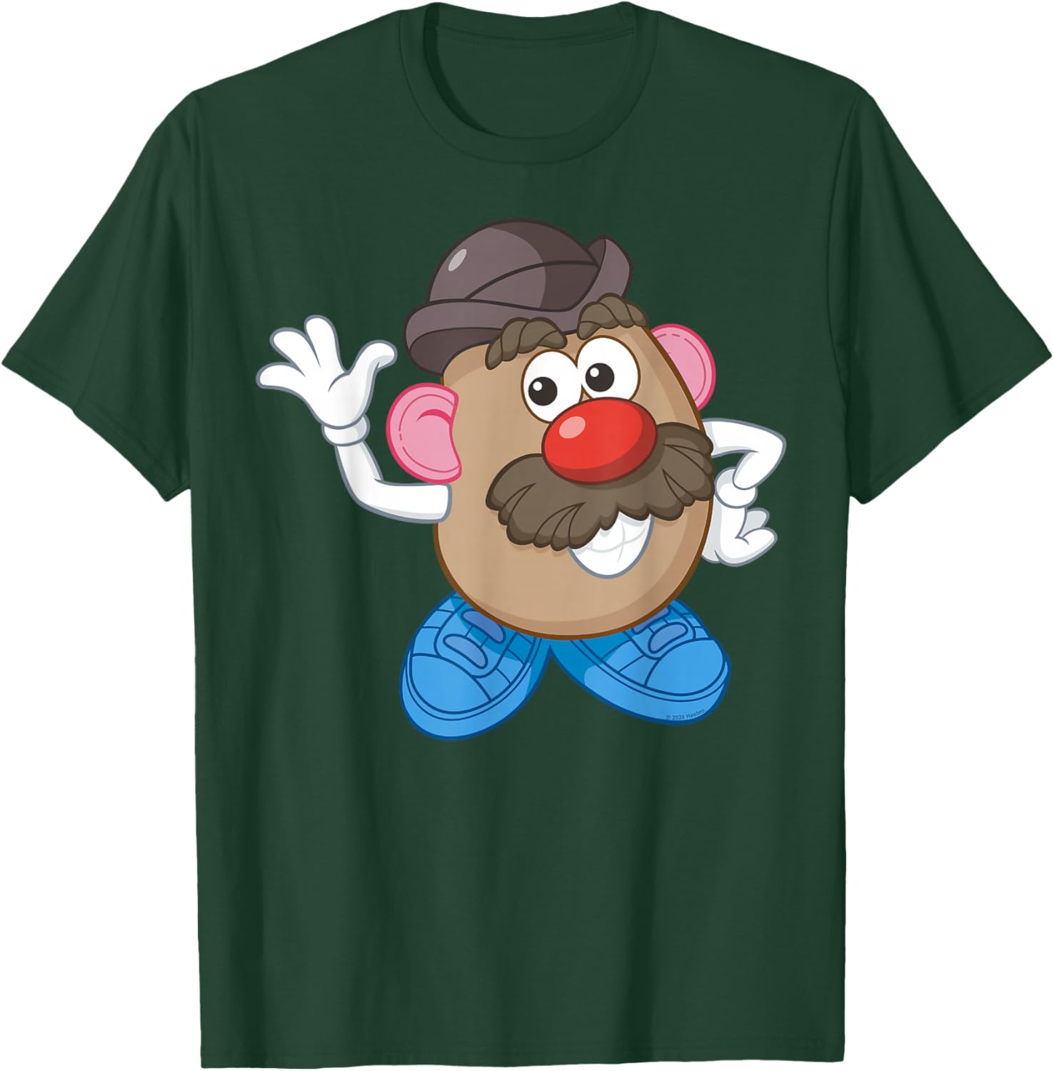 Mr Potato Head Simple Portrait T-Shirt Fun Kids Apparel and Gifts - 11