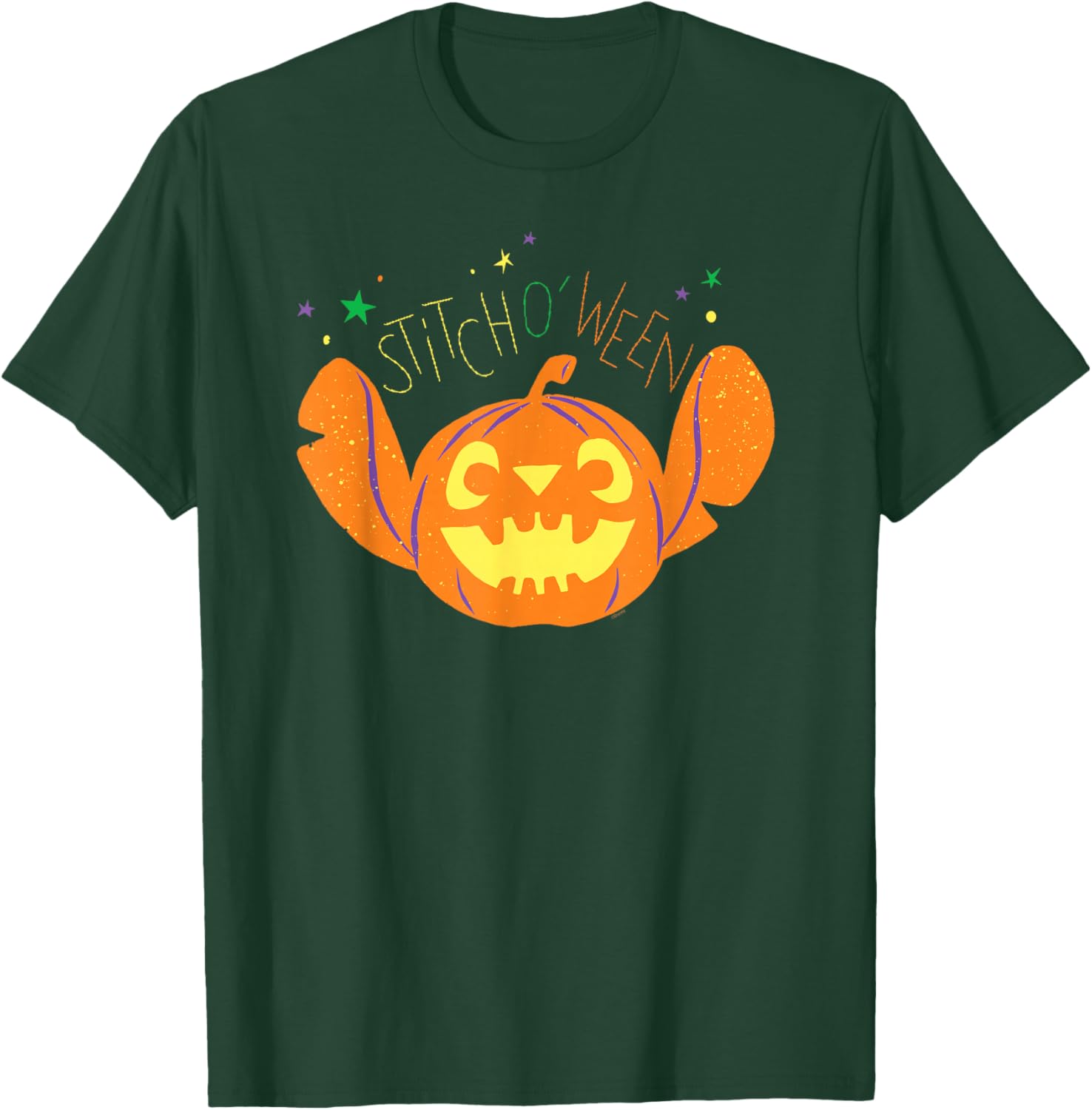 Lilo & Stitch Halloween T-Shirt Jack o' Lantern Design for Fun O'ween Celebrations - 6