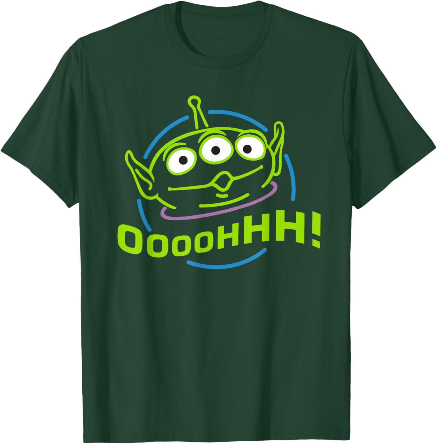 Cute Disney Pixar Toy Story Alien T-Shirt for Kids and Adults - 15