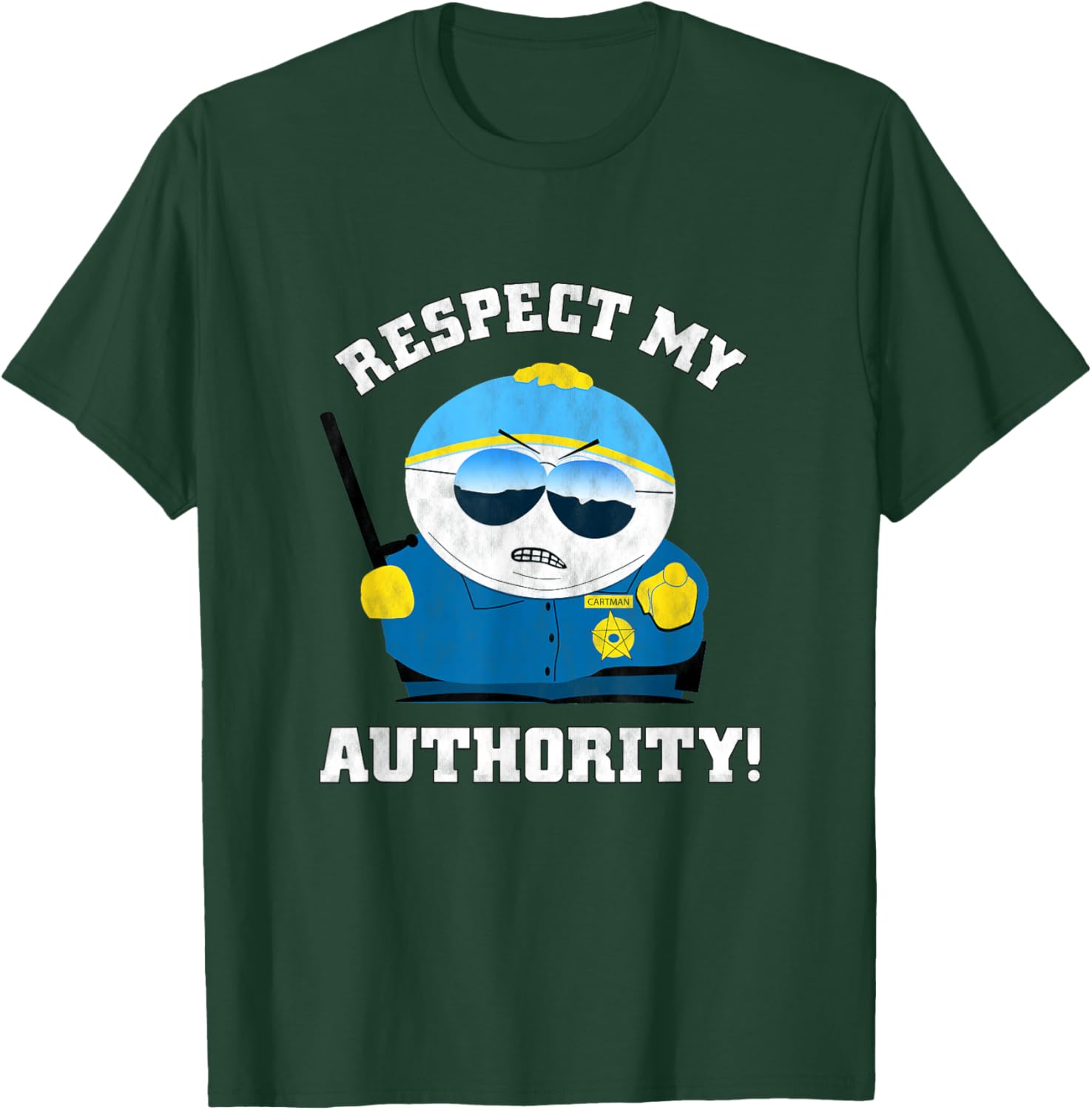 South Park Officer Cartman T-Shirt Fun Apparel for Fans and Collectors - 13