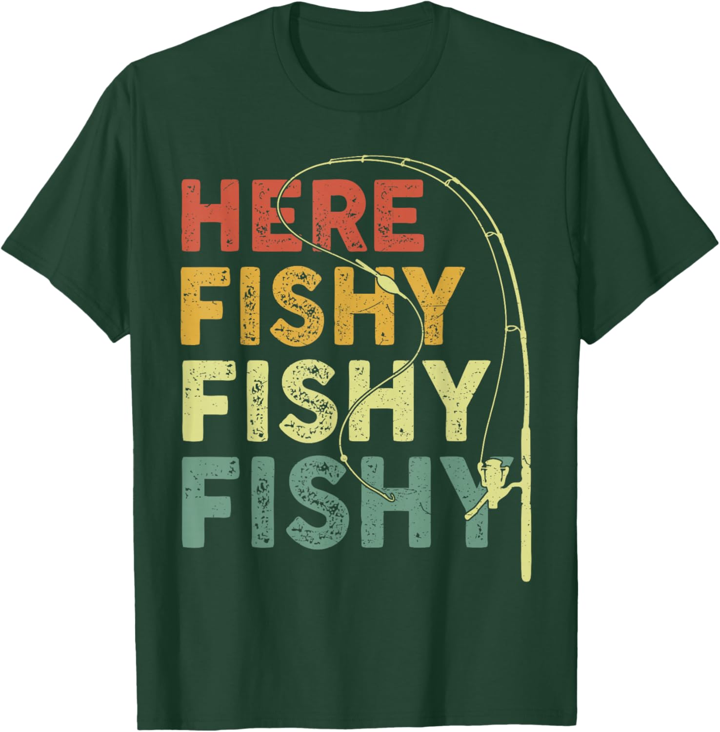 Funny Fishy Bass Dad Graphic T-Shirt for Fishing Lovers and Adventures - 10