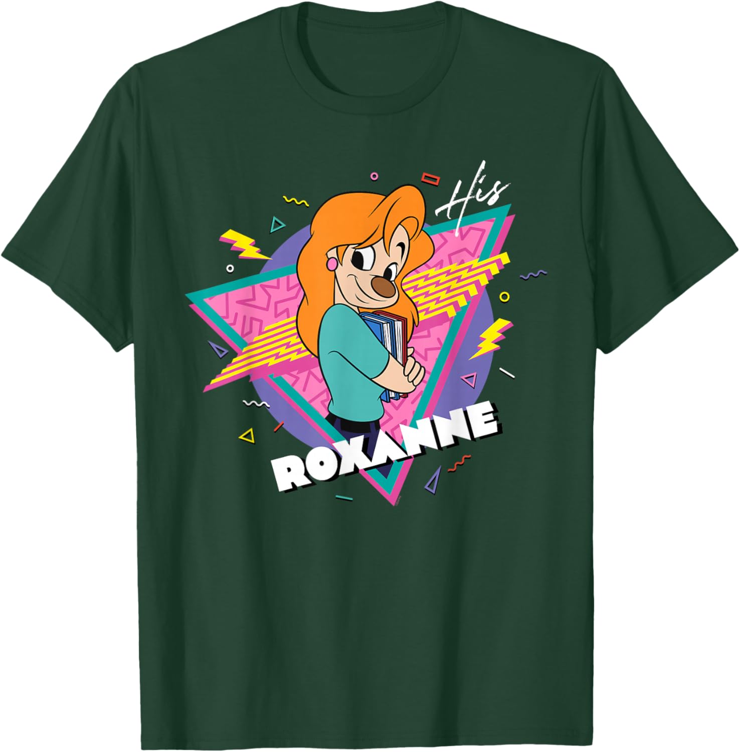 Disney A Goofy Movie Retro 90s Couples Matching His Roxanne T-Shirt - 17