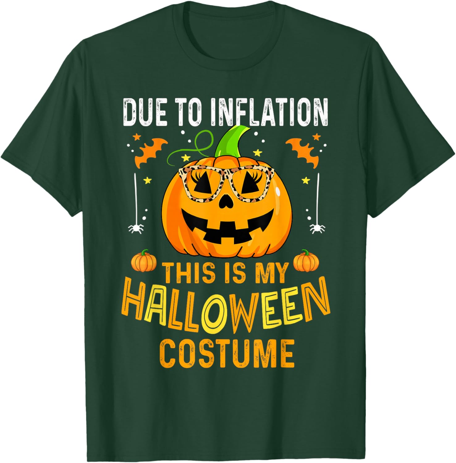Funny Pumpkin Halloween T-Shirt for Men and Women - Spooky 2025 Costume - 3
