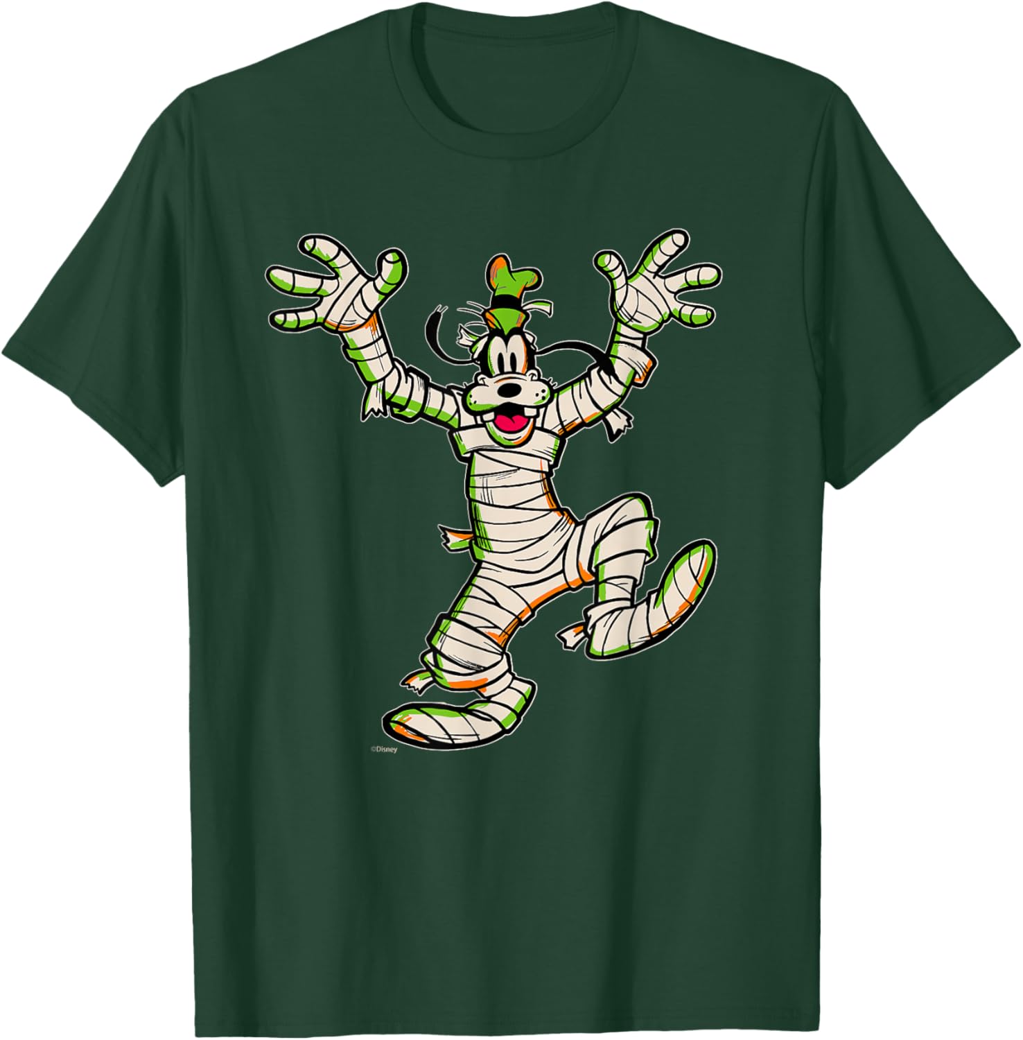 Disney 100 Goofy Mummy Halloween T-Shirt for Fun Costume Celebrations - 15