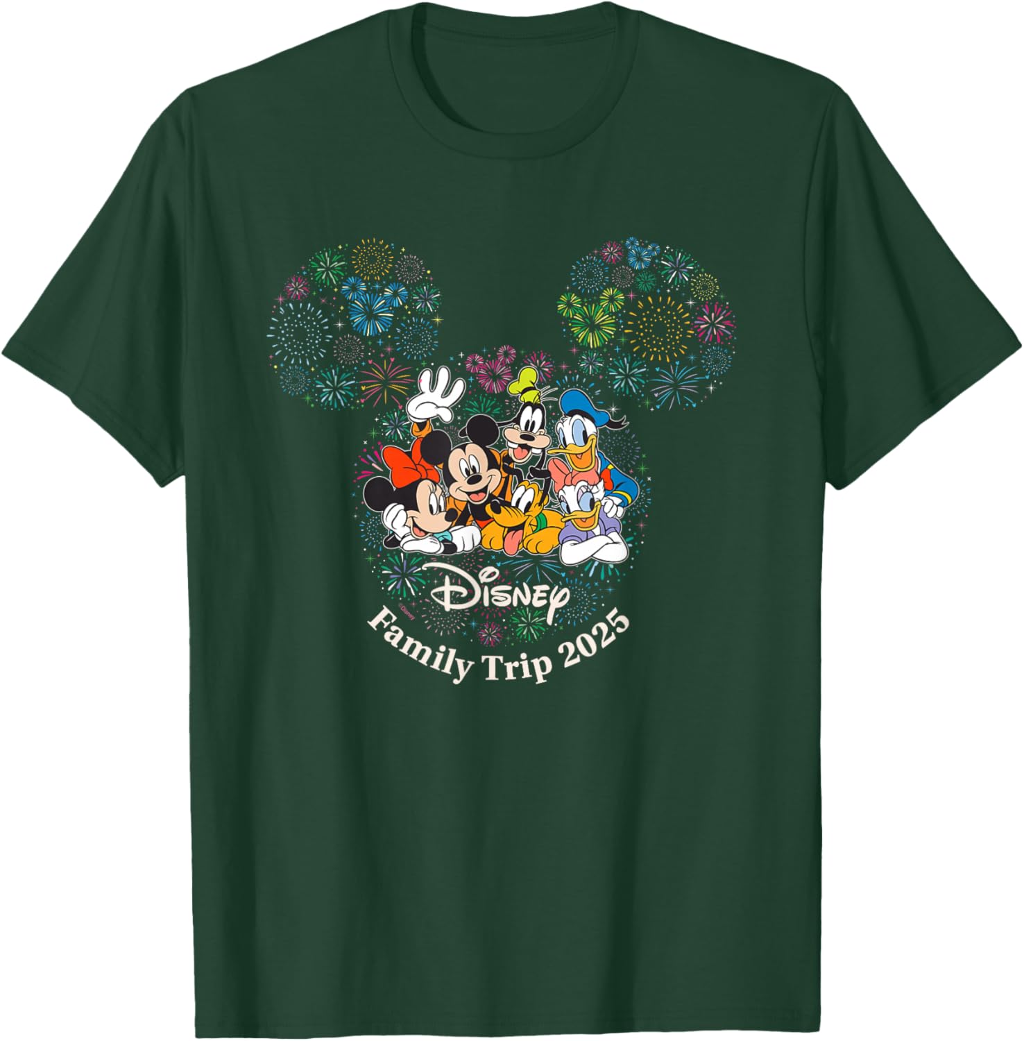 Disney Mickey & Friends Fireworks Vacation Family T-Shirt 2025 - 9