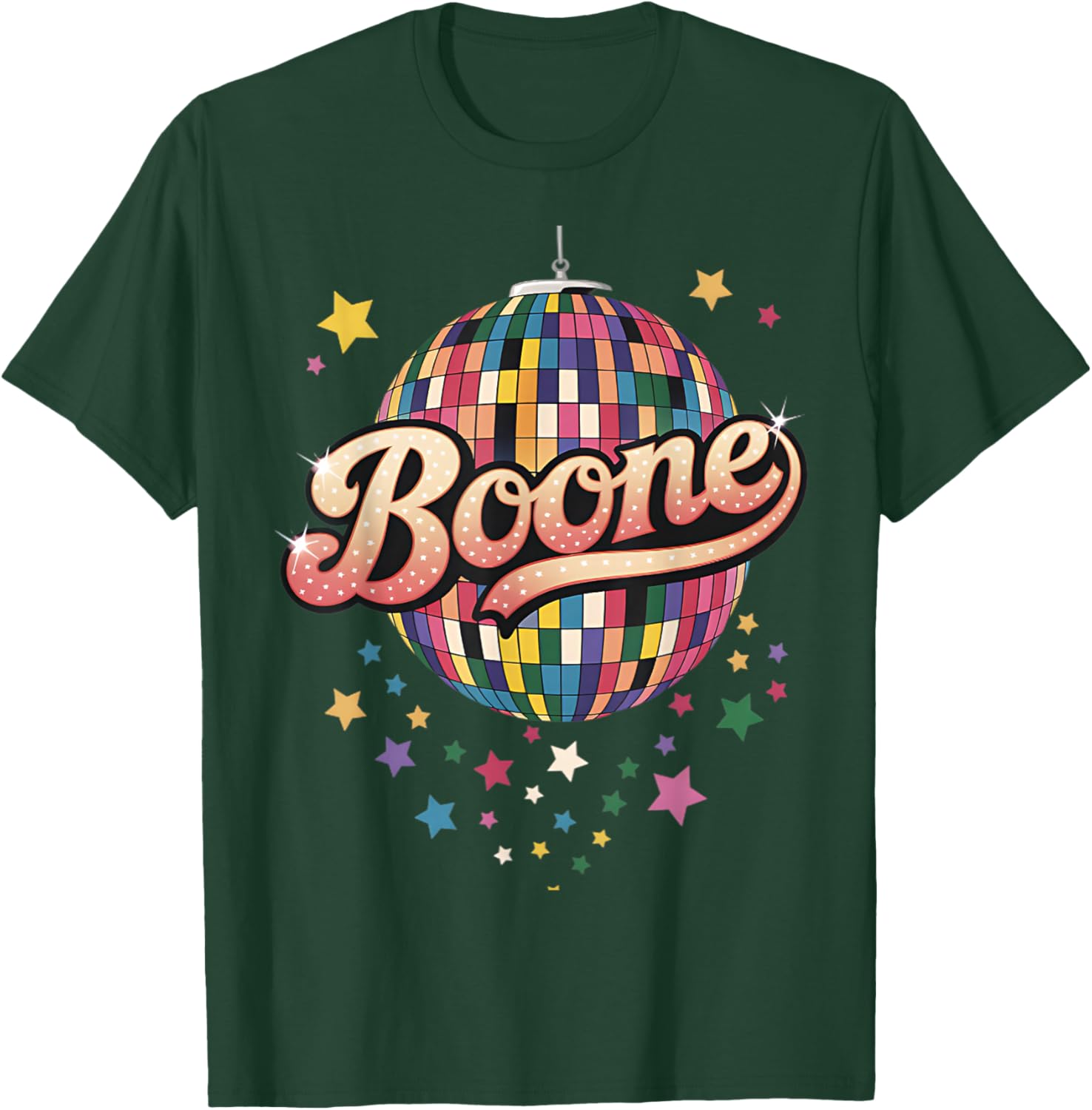 Personalized Girl Retro Boone Heart T-Shirt for Stylish Kids Outfit - 9