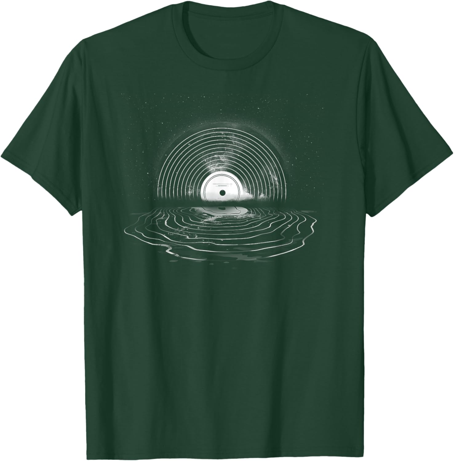 Vinyl Moon T-Shirt for Music Lovers - Perfect for Record Collectors - 13