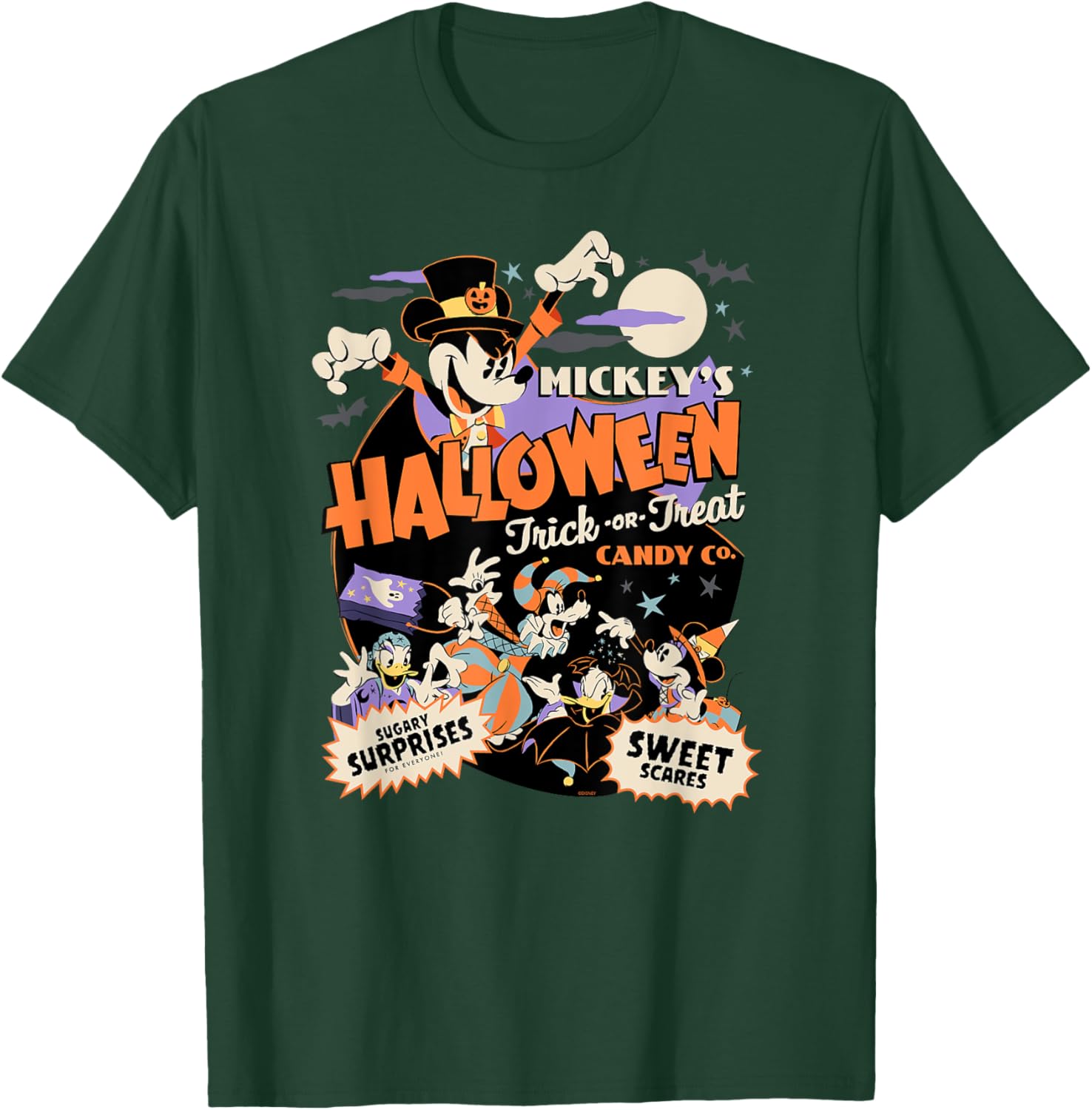 Disney Mickey Halloween Trick or Treat Candy Co T-Shirt for Kids - 15