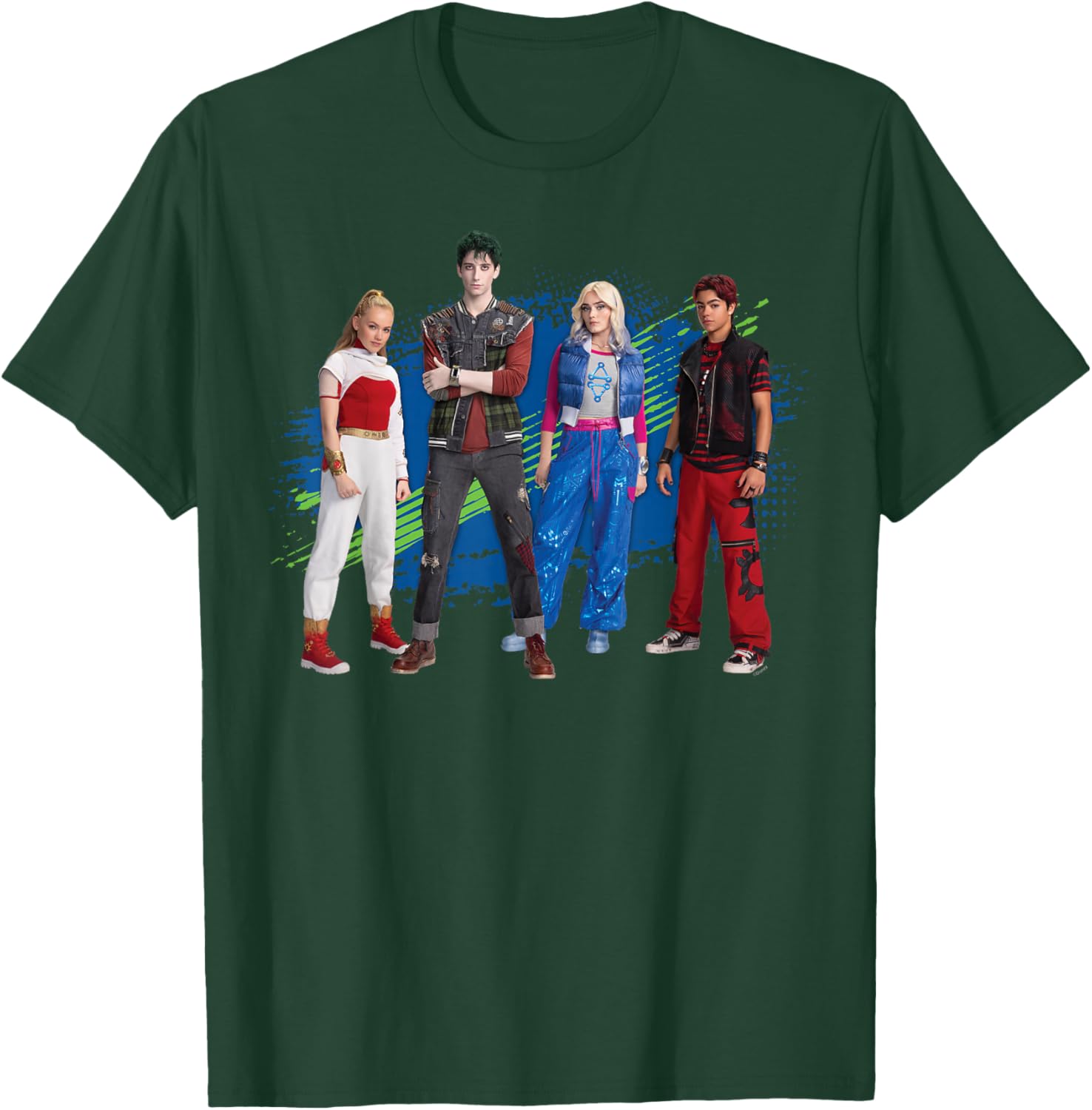 Disney Zombies 4 T-Shirt featuring Nova, Victor, Zed, and Addison - 8