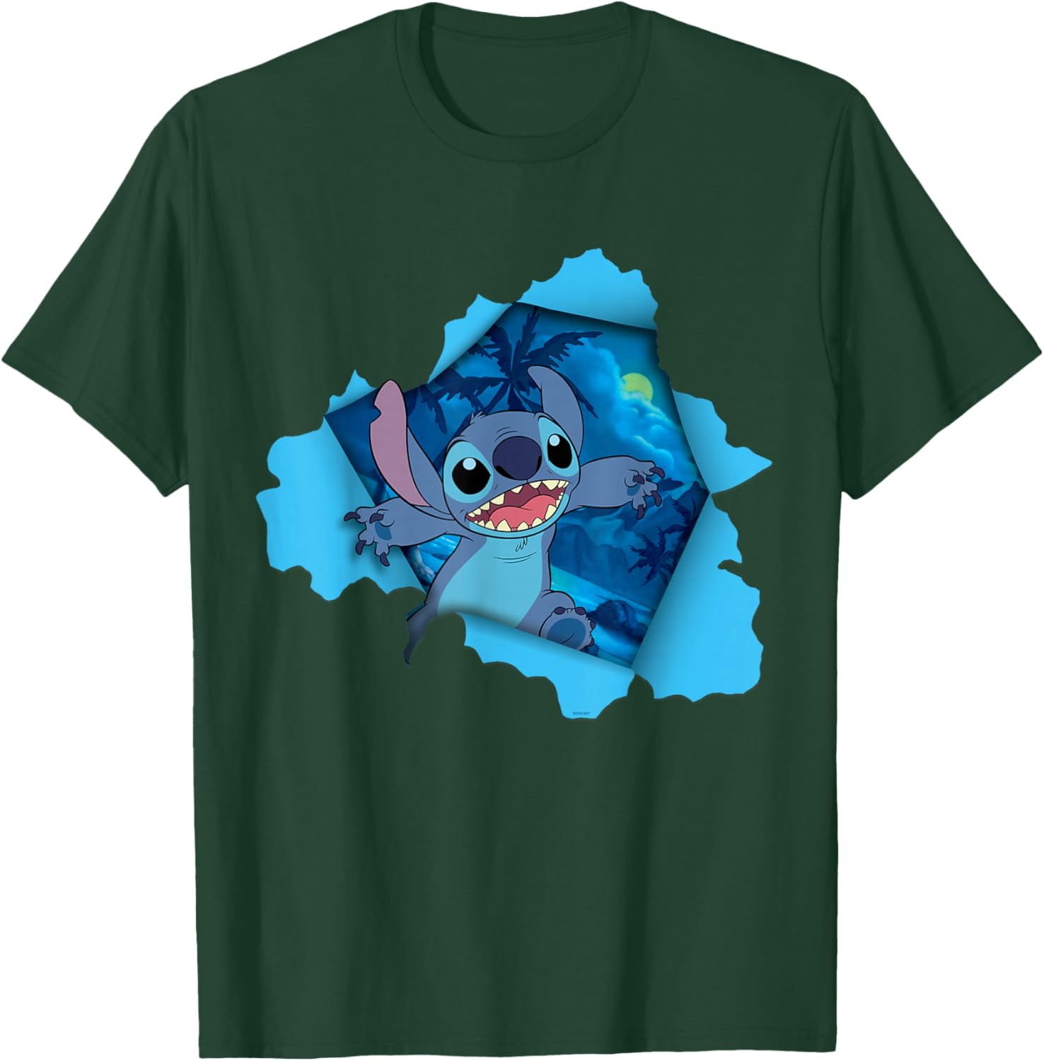 Disney Lilo and Stitch Tropical Breakout T-Shirt for Fun Summer Style - 14