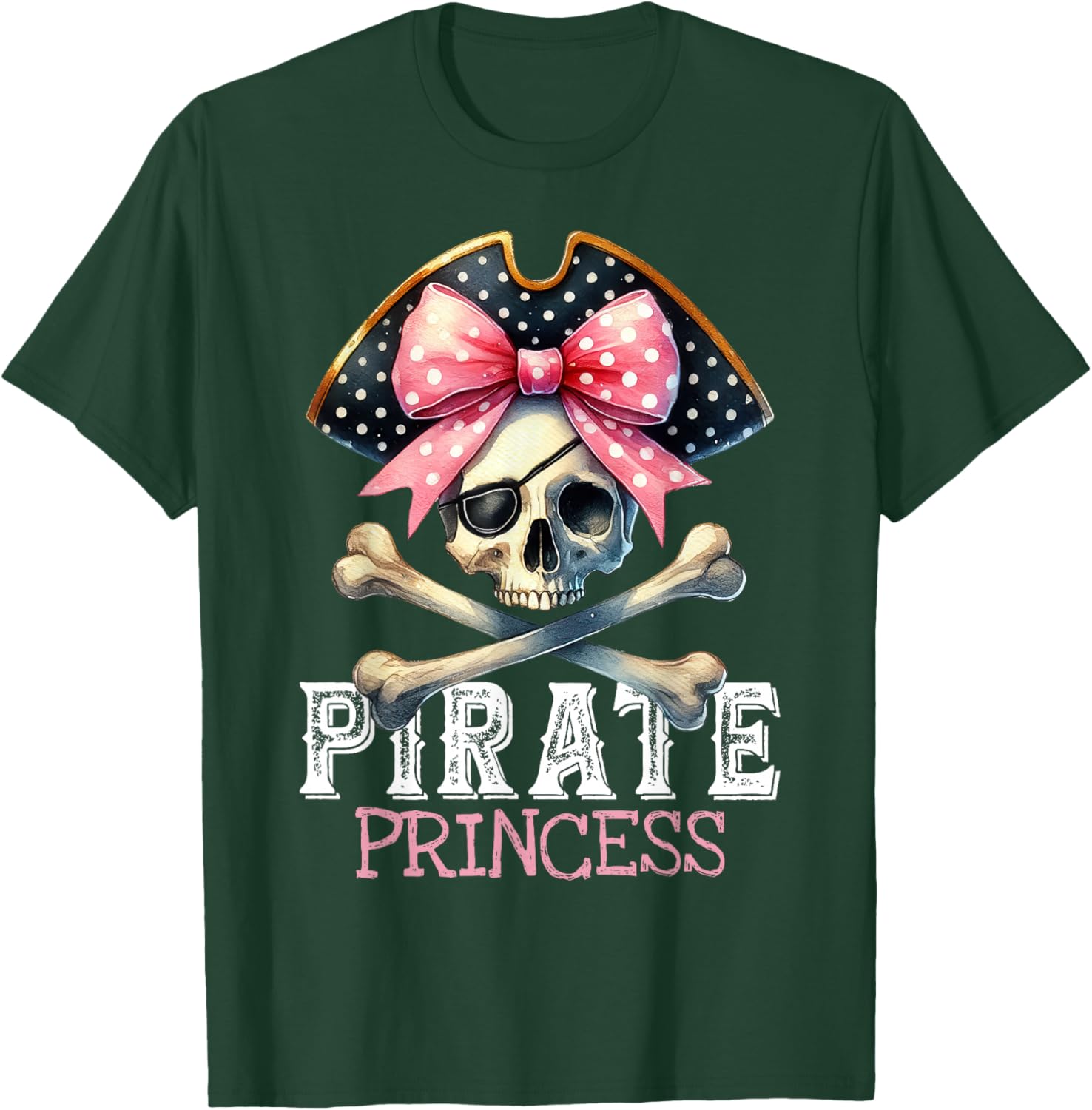Matching Family Pirate T-Shirt for Kids - Funny Pirate Princess Costume - 6